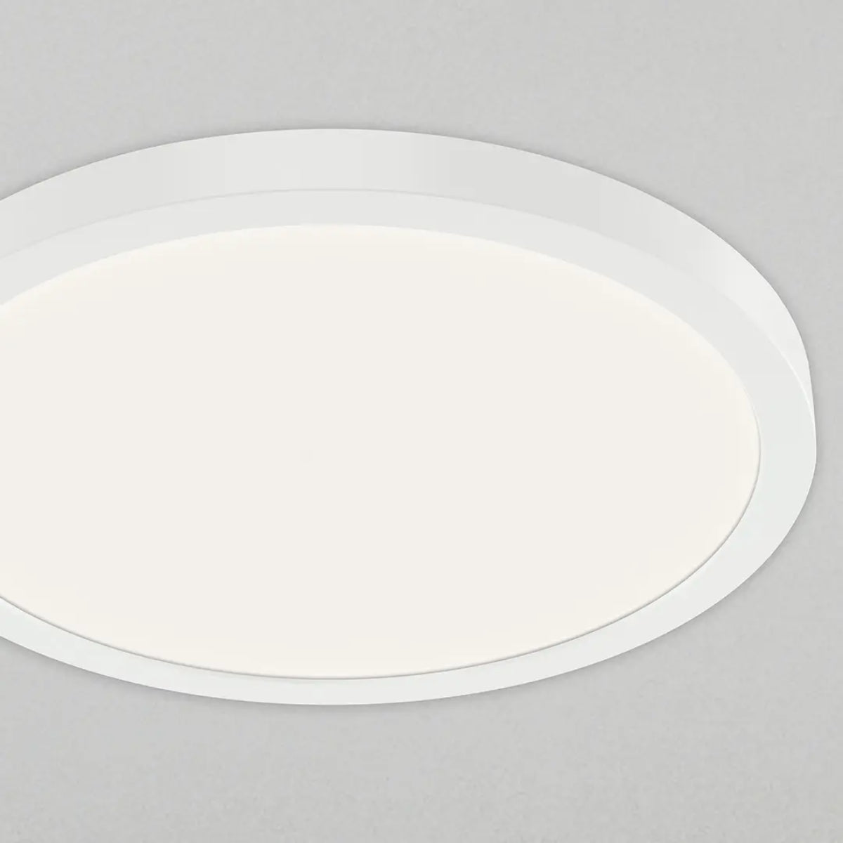 Ara 11" Round LED Flush mount Light, White Finish 6-Count Bulk Pack - Bees Lighting