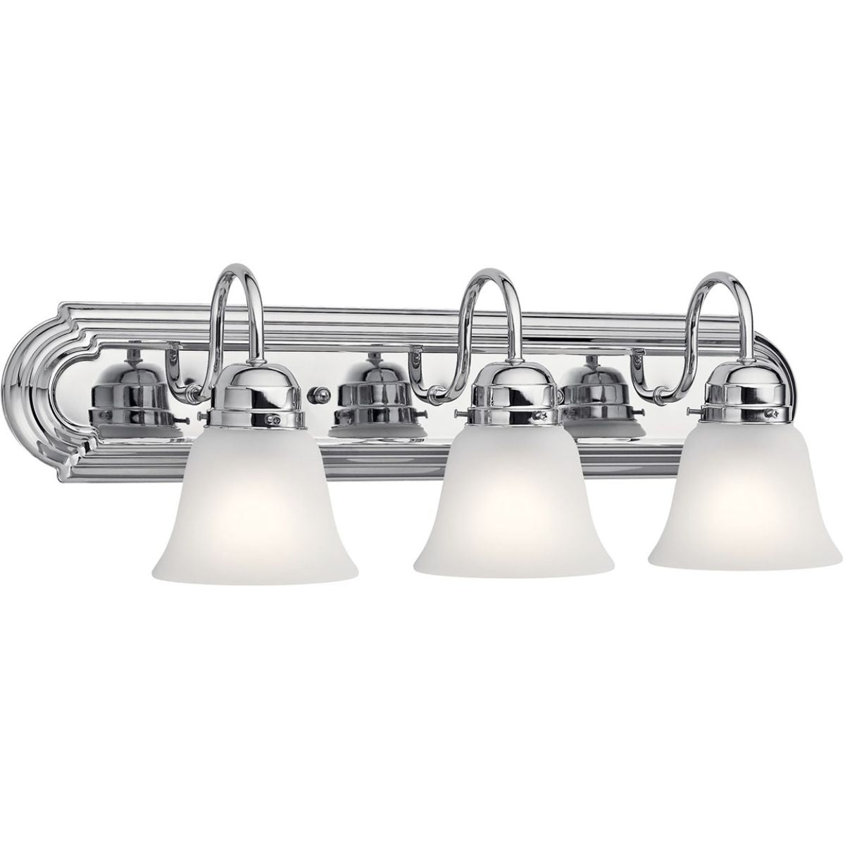 24 in. 3 Lights Vanity Light Chrome Finish