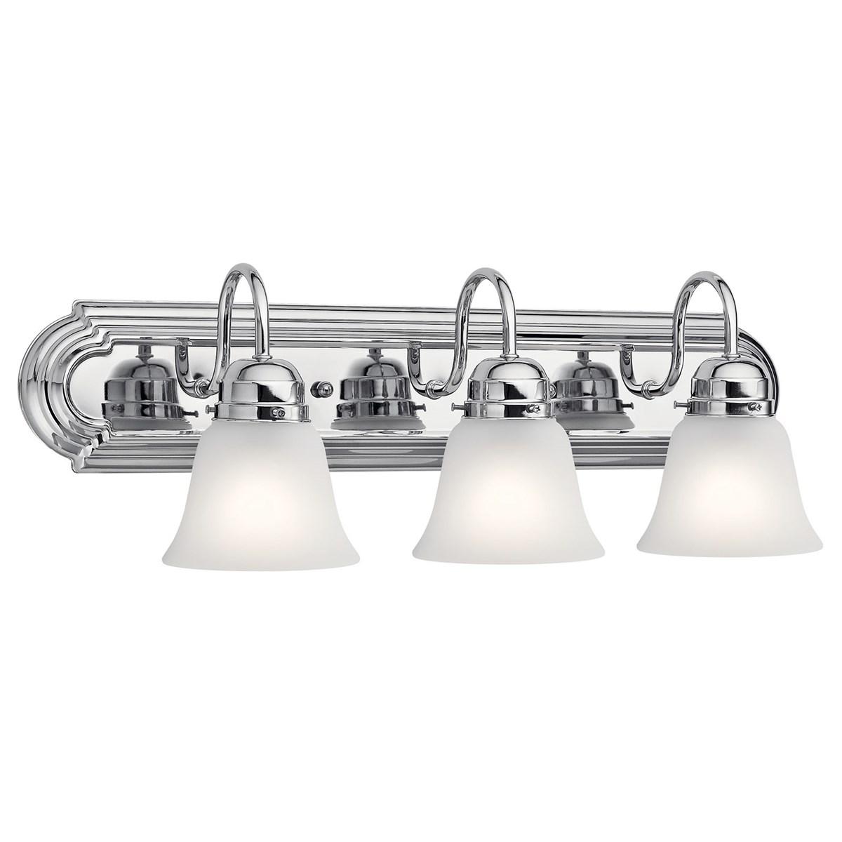 24 in. 3 Lights Vanity Light Chrome Finish