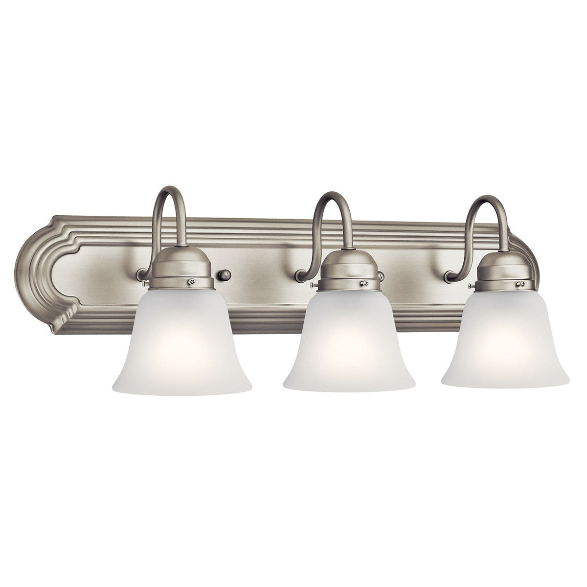 24 in. 3 Lights Vanity Light Nickel Finish