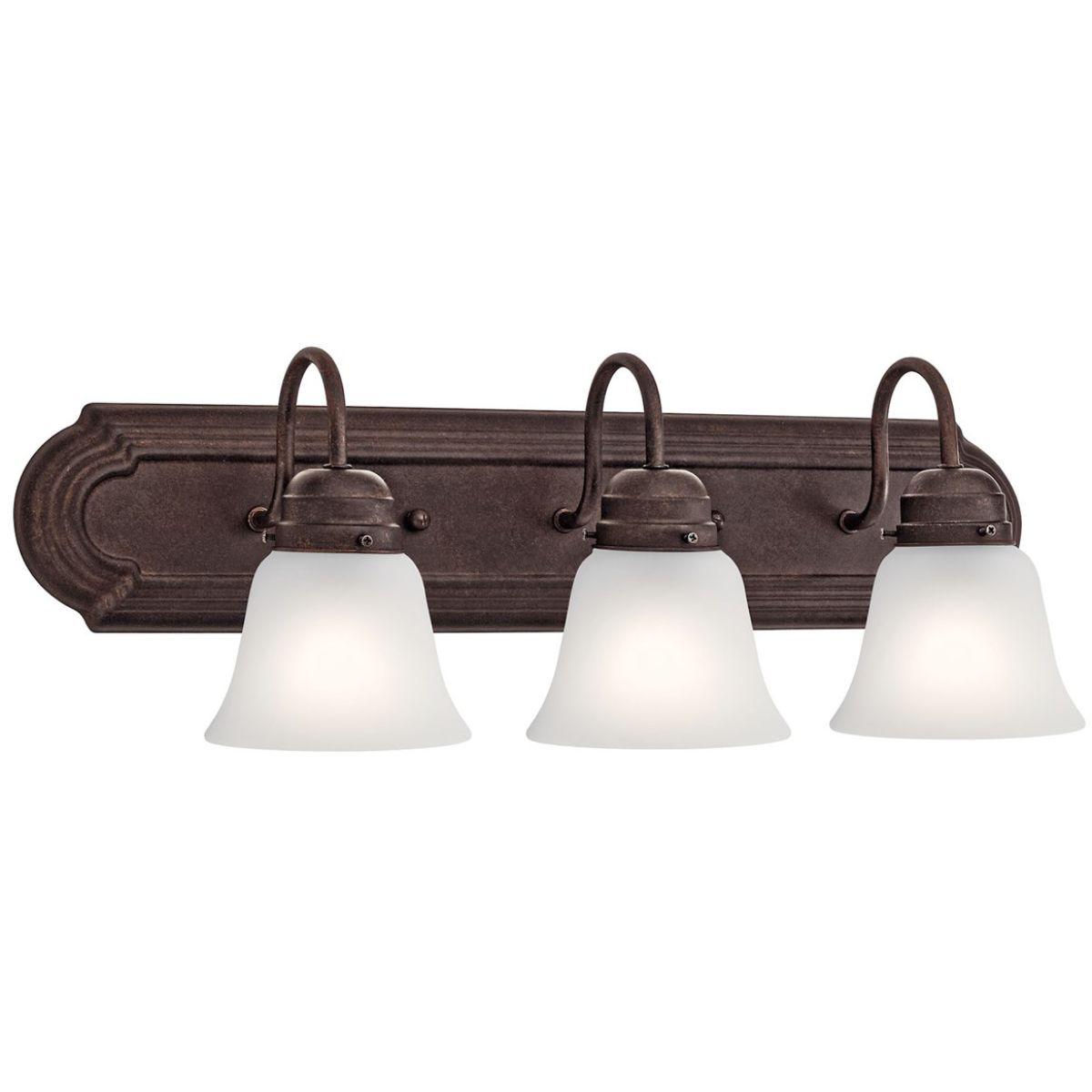 24 in. 3 Lights Vanity Light Bronze Finish - Bees Lighting