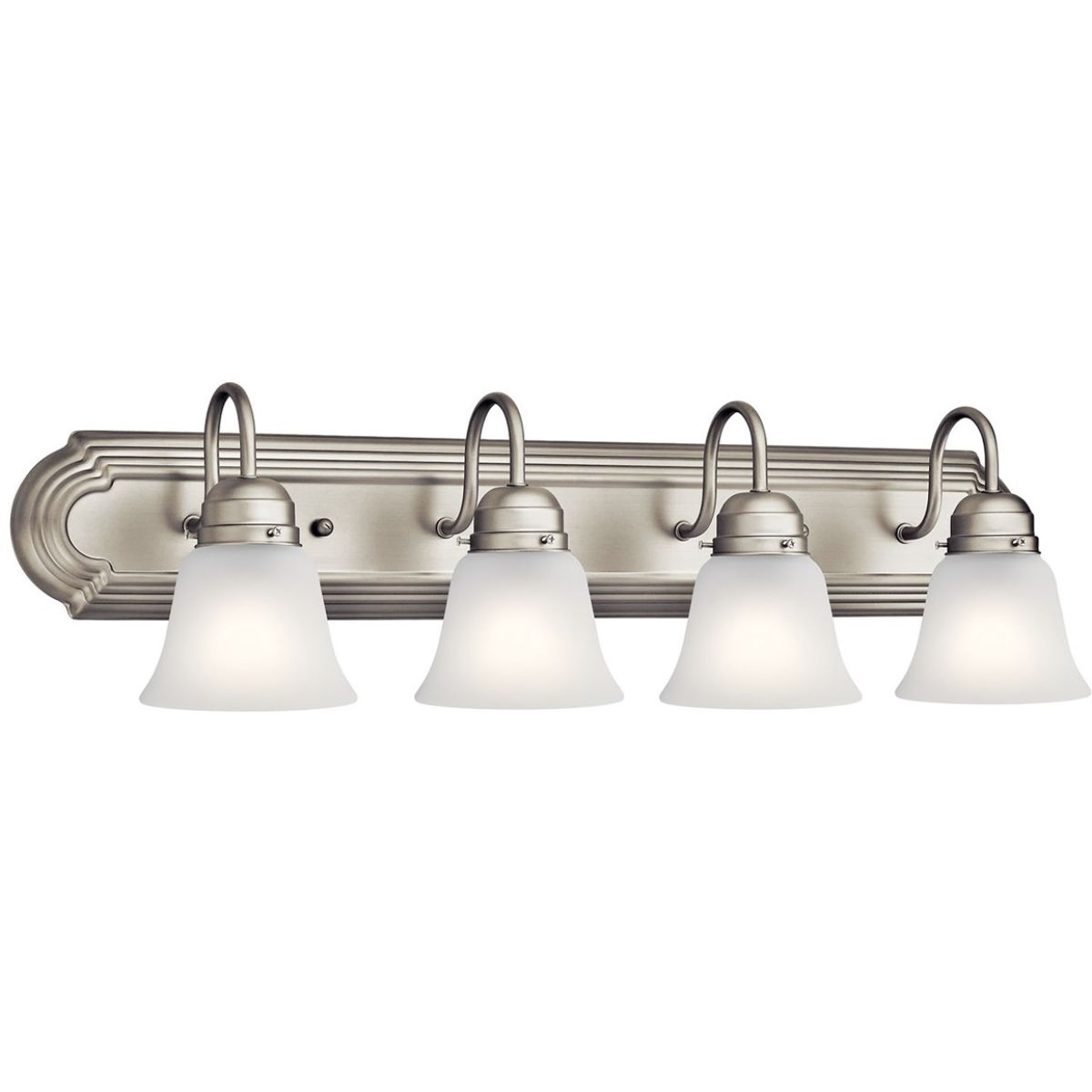 30 in. 4 Lights Vanity Light Nickel Finish - Bees Lighting