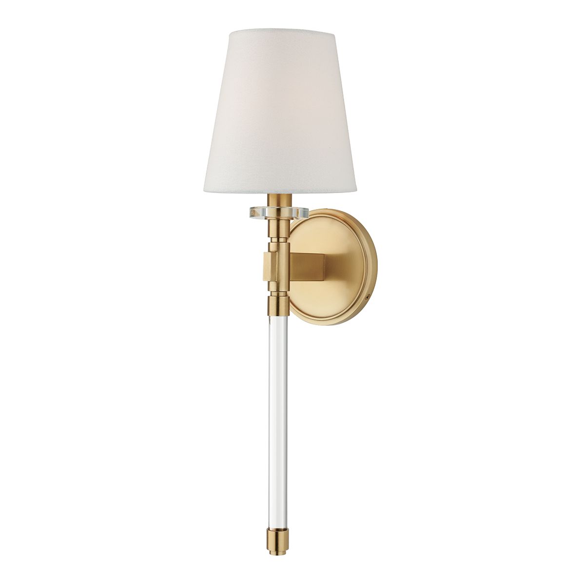 Blixen 21 in. Armed Sconce Brass finish