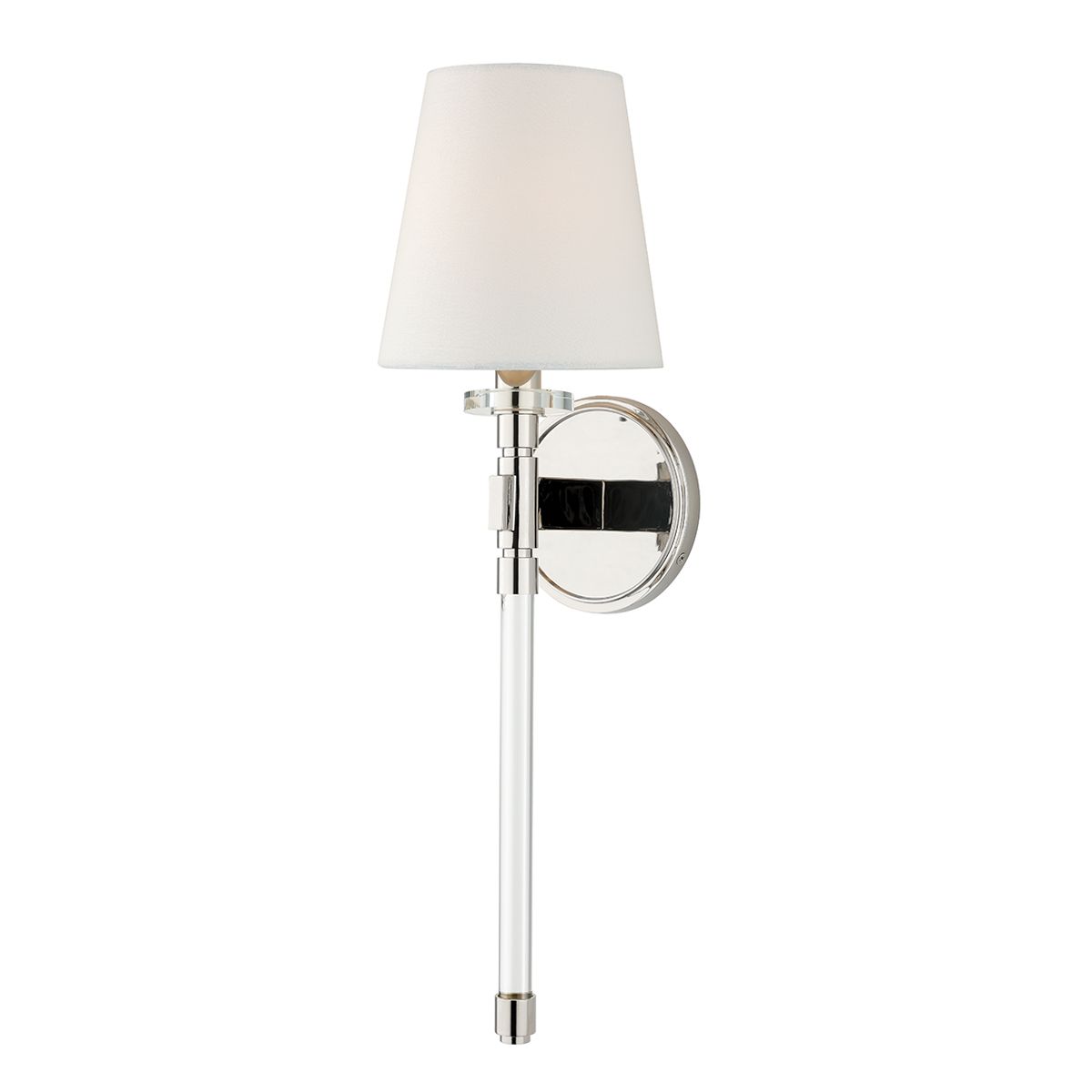 Blixen 21 in. Armed Sconce Polished Nickel finish