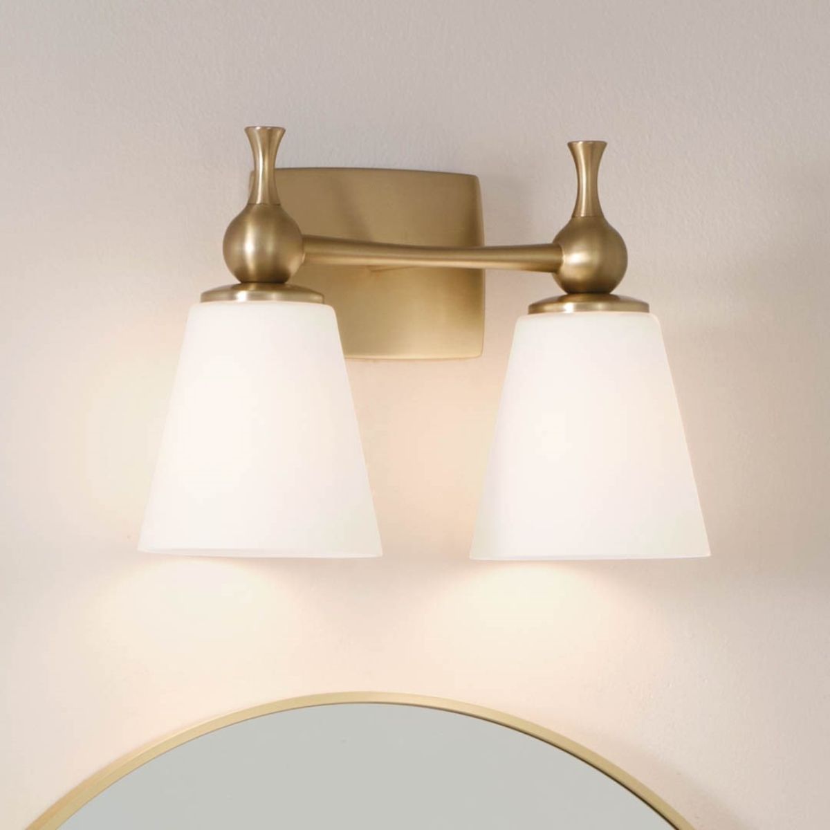 Cosabella 15 in. 2 Lights Vanity Light Bronze finish