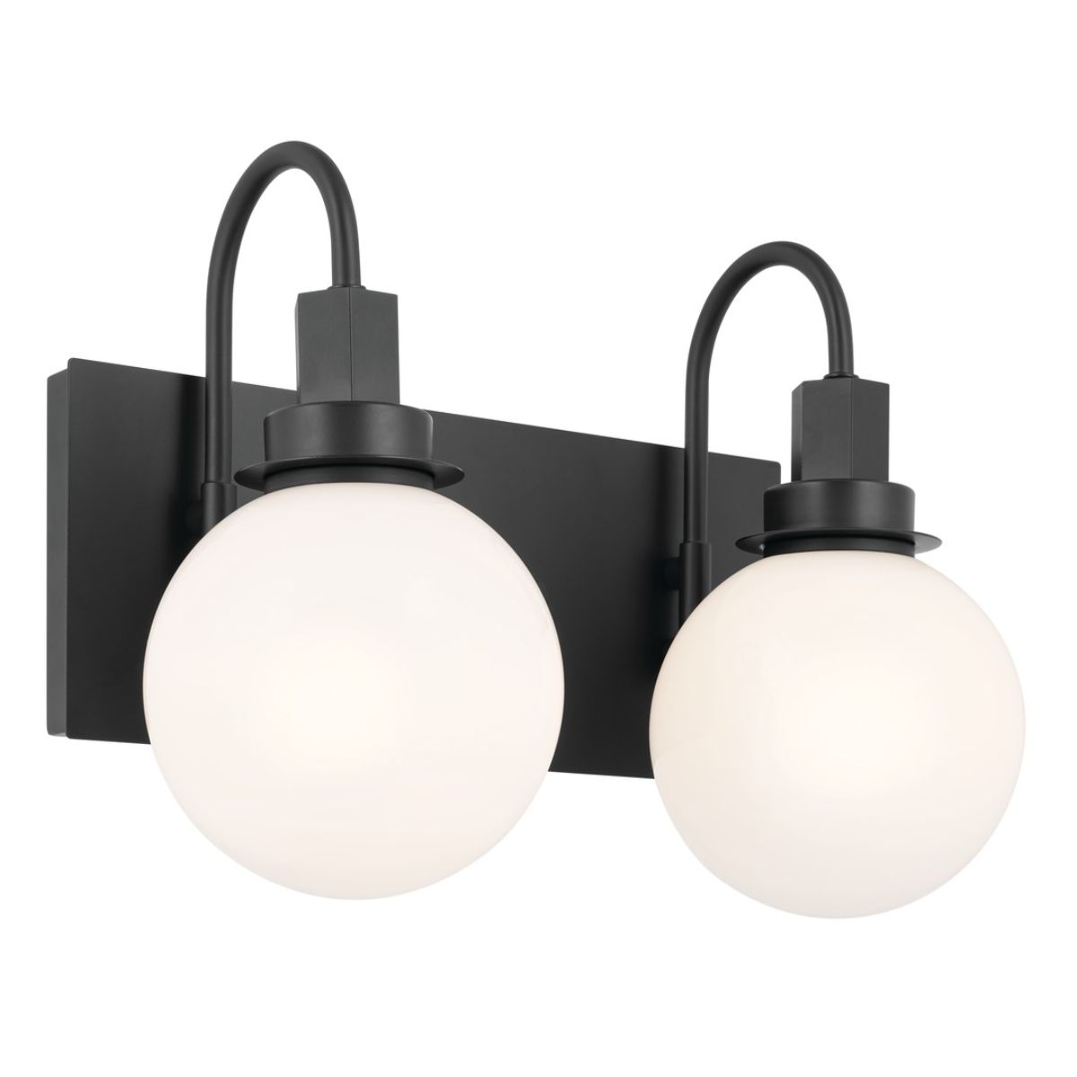 Hex 14 in. 2 Lights Vanity Light Black Finish - Bees Lighting