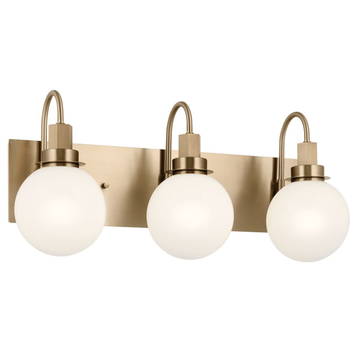 Hex 23 in. 3 Lights Vanity Light Champagne Bronze Finish