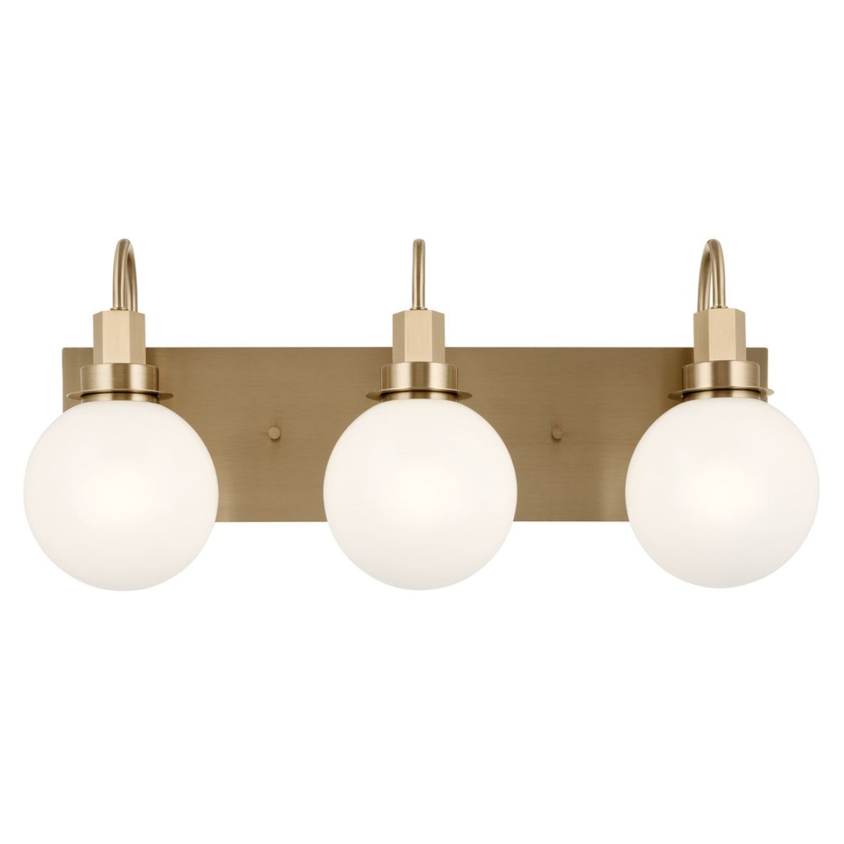 Hex 23 in. 3 Lights Vanity Light Champagne Bronze Finish