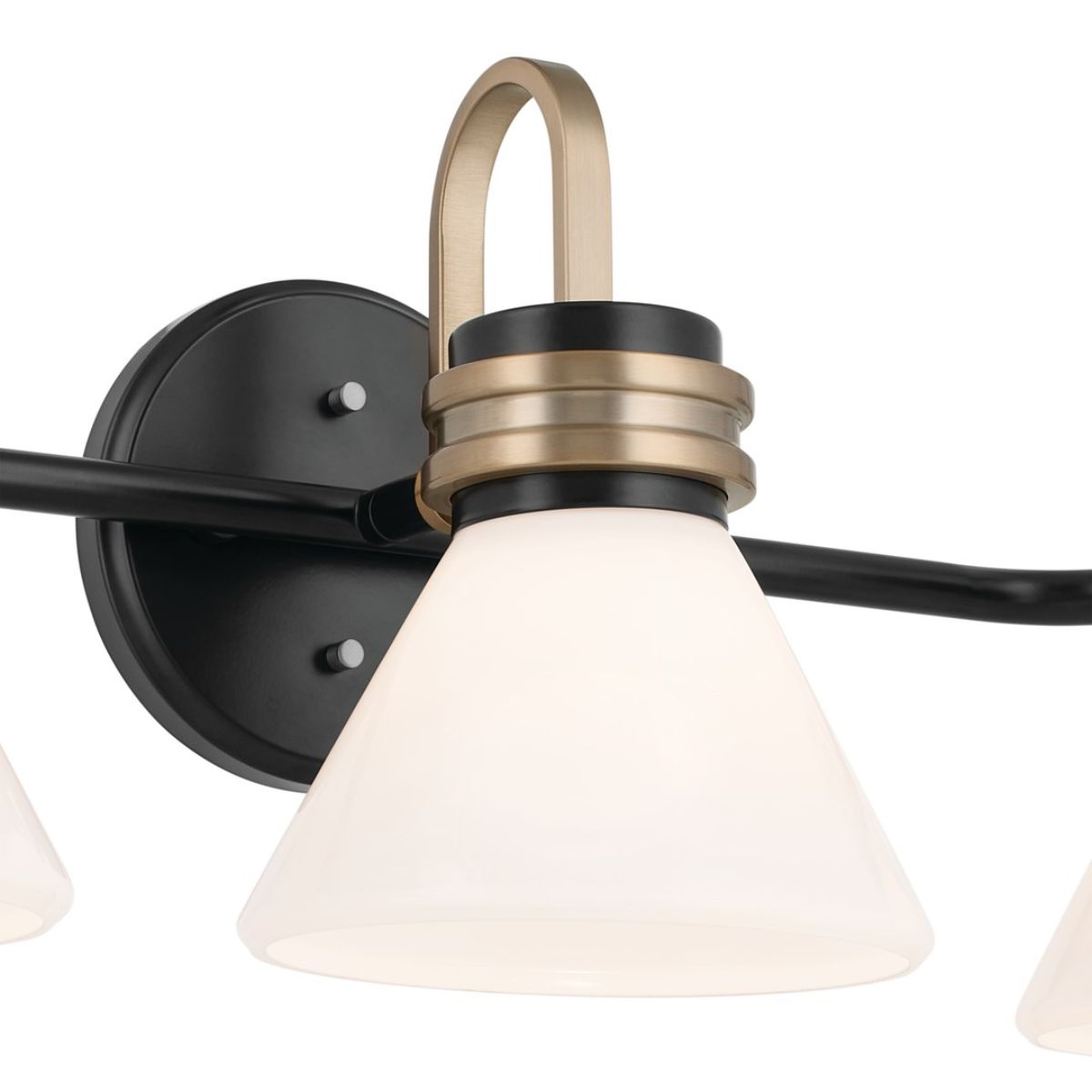 Farum 26 in. 3 Lights Vanity Light Black Finish