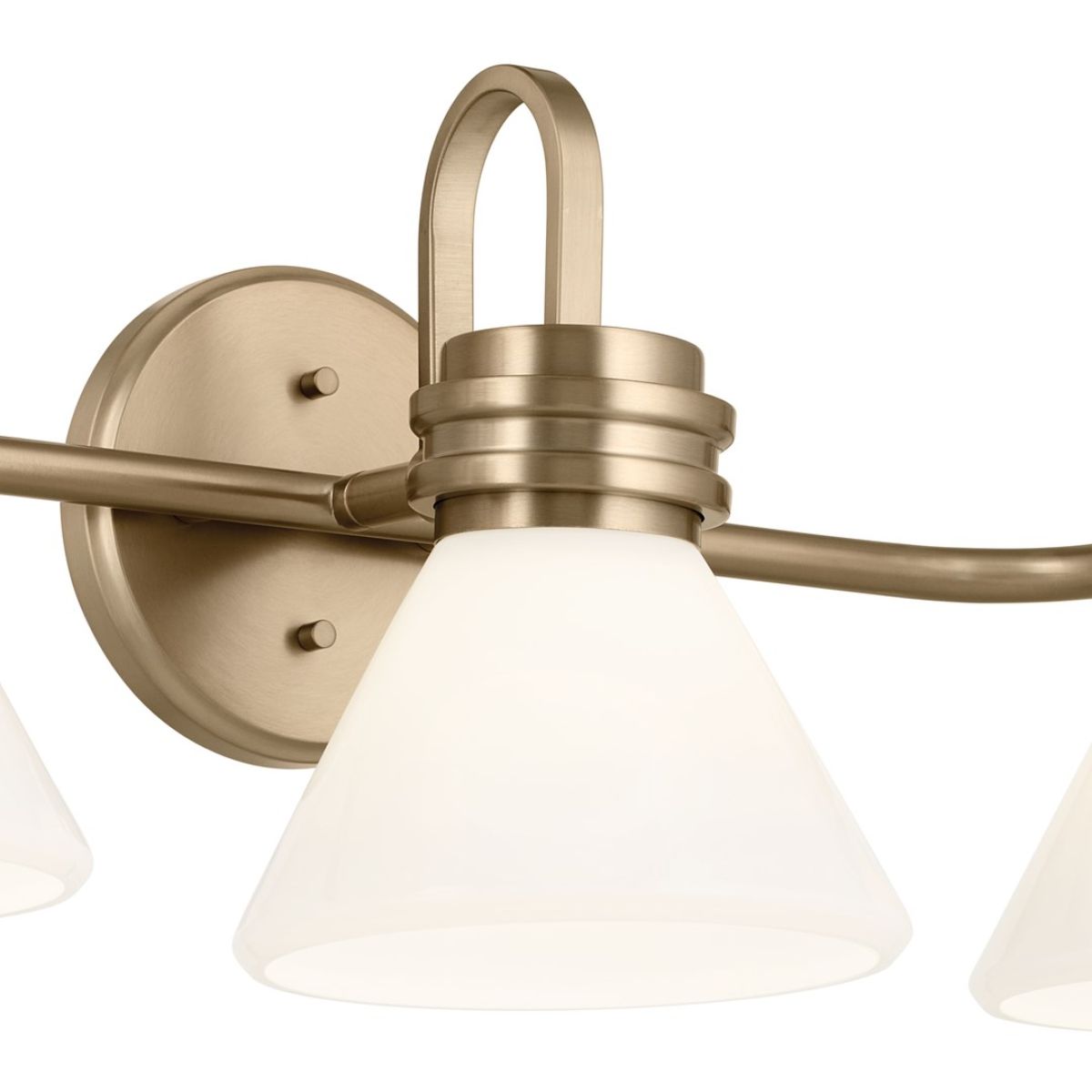 Farum 26 in. 3 Lights Vanity Light Champagne Bronze Finish - Bees Lighting