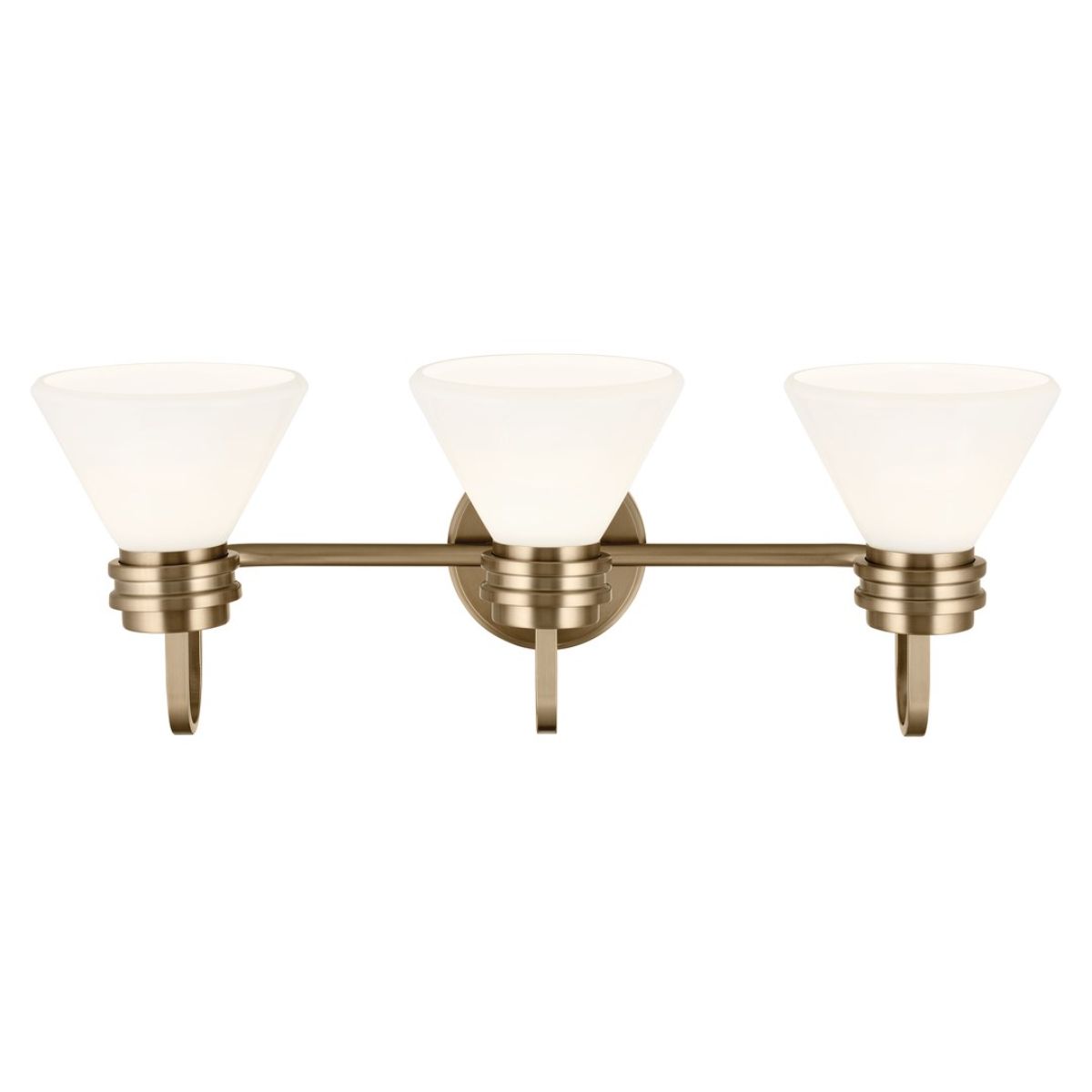 Farum 26 in. 3 Lights Vanity Light Champagne Bronze Finish - Bees Lighting