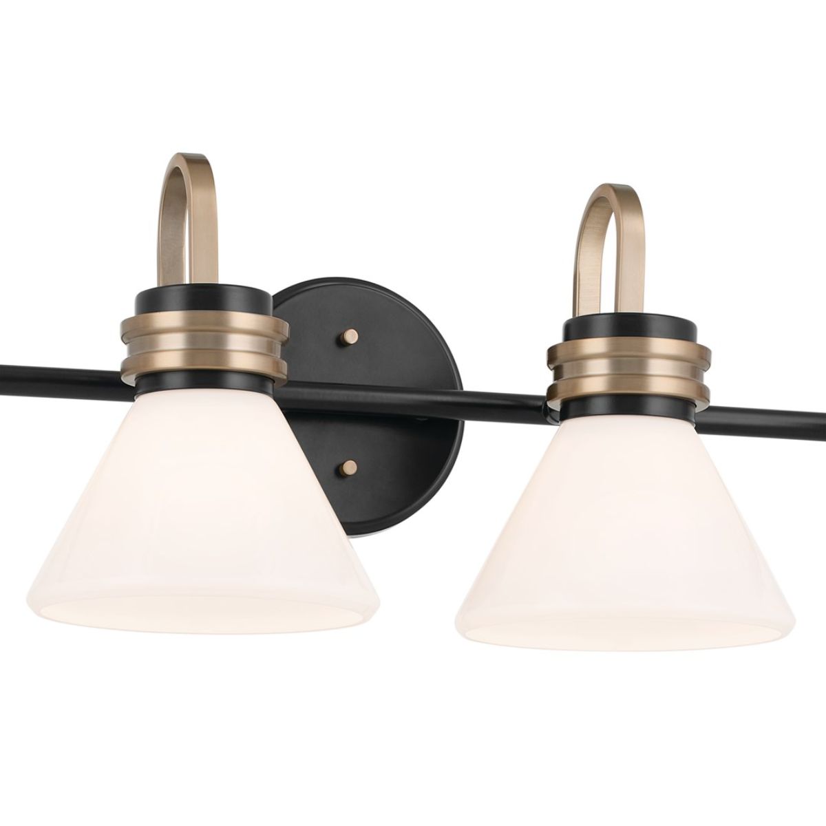 Farum 34 in. 4 Lights Vanity Light Black Finish - Bees Lighting