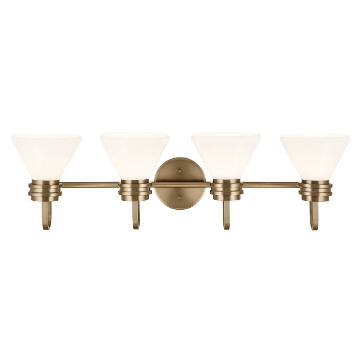 Farum 34 in. 4 Lights Vanity Light Champagne Bronze Finish - Bees Lighting