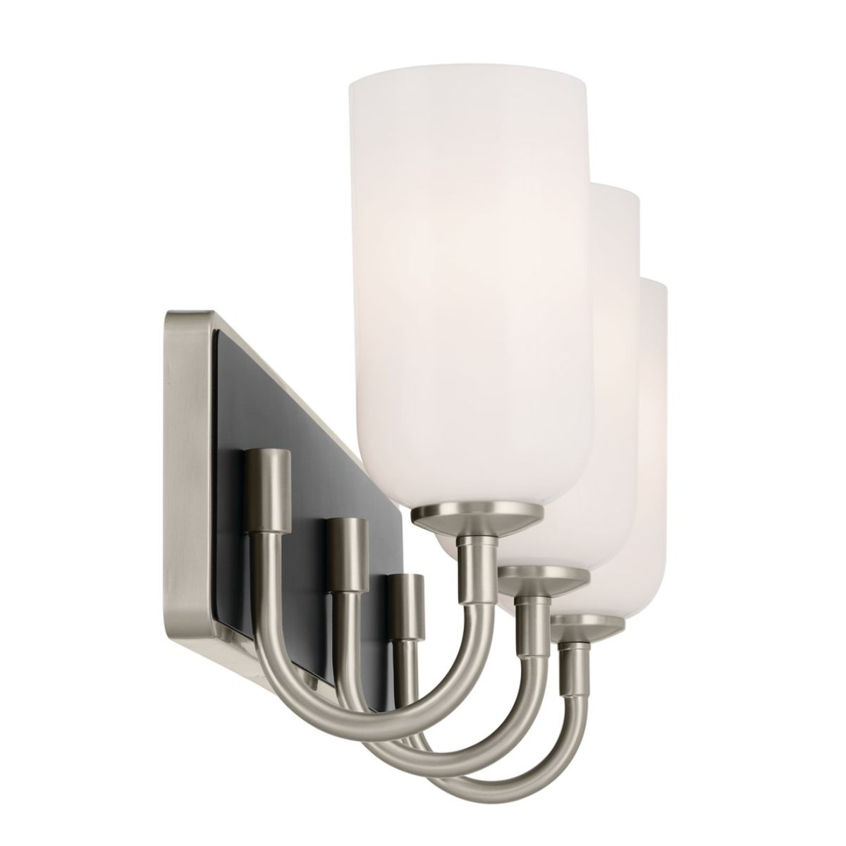 Solia 24 in. 3 Lights Vanity Light Brushed Nickel Finish - Bees Lighting