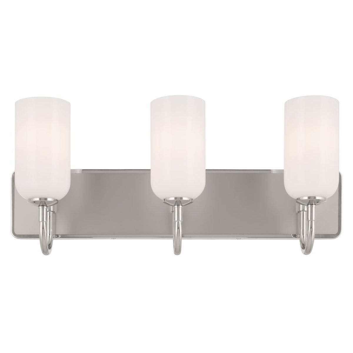 Solia 24 in. 3 Lights Vanity Light Polished Nickel Finish - Bees Lighting