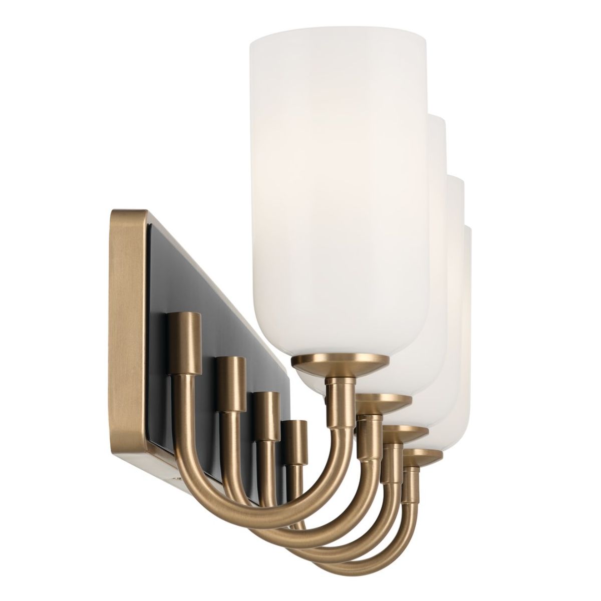 Solia 32 in. 4 Lights Vanity Light Champagne Bronze Finish - Bees Lighting