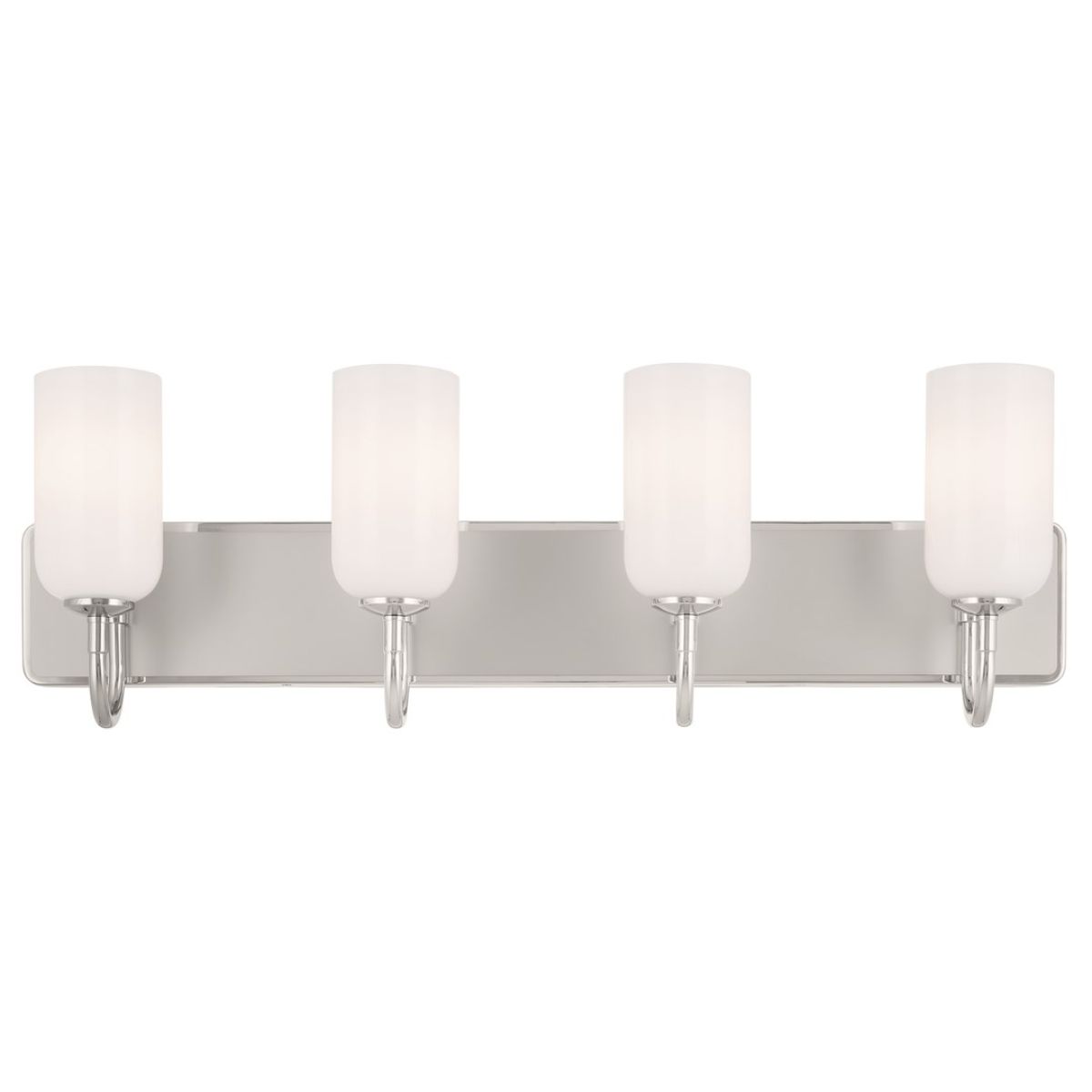 Solia 32 in. 4 Lights Vanity Light Polished Nickel Finish - Bees Lighting