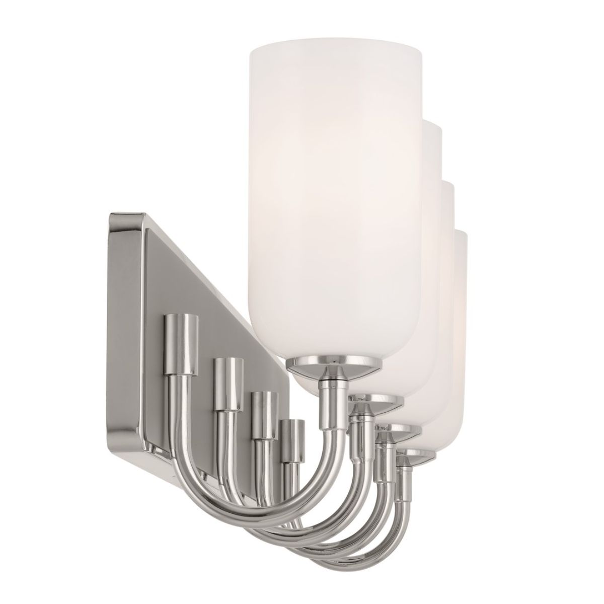 Solia 32 in. 4 Lights Vanity Light Polished Nickel Finish - Bees Lighting