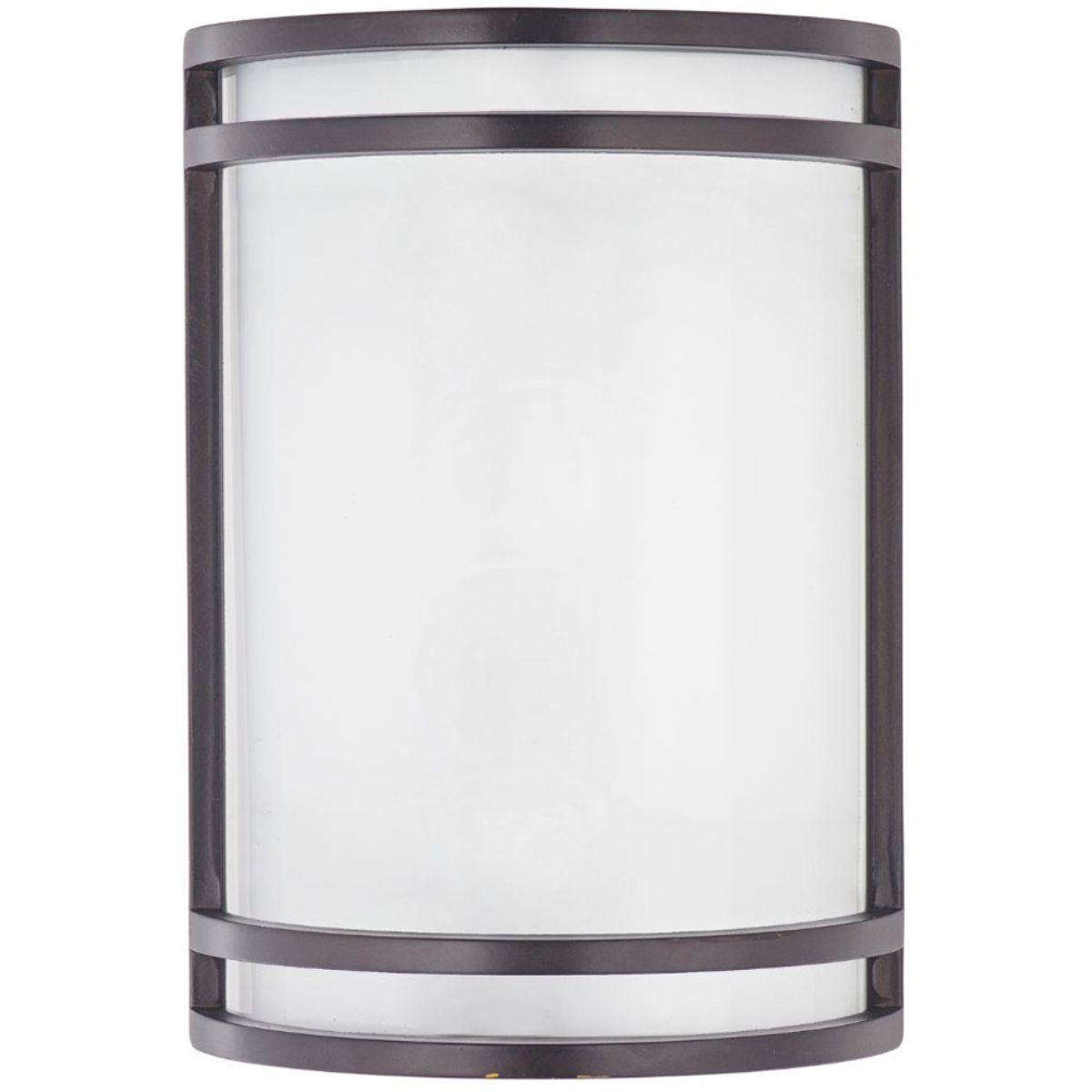 Linear LED 10 in. LED Outdoor Wall Sconce Bronze Finish - Bees Lighting