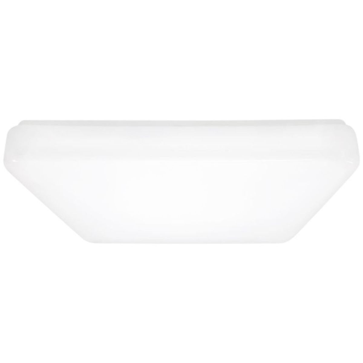 Vitus 11 in. LED Ceiling Puff Light 3000K White Finish