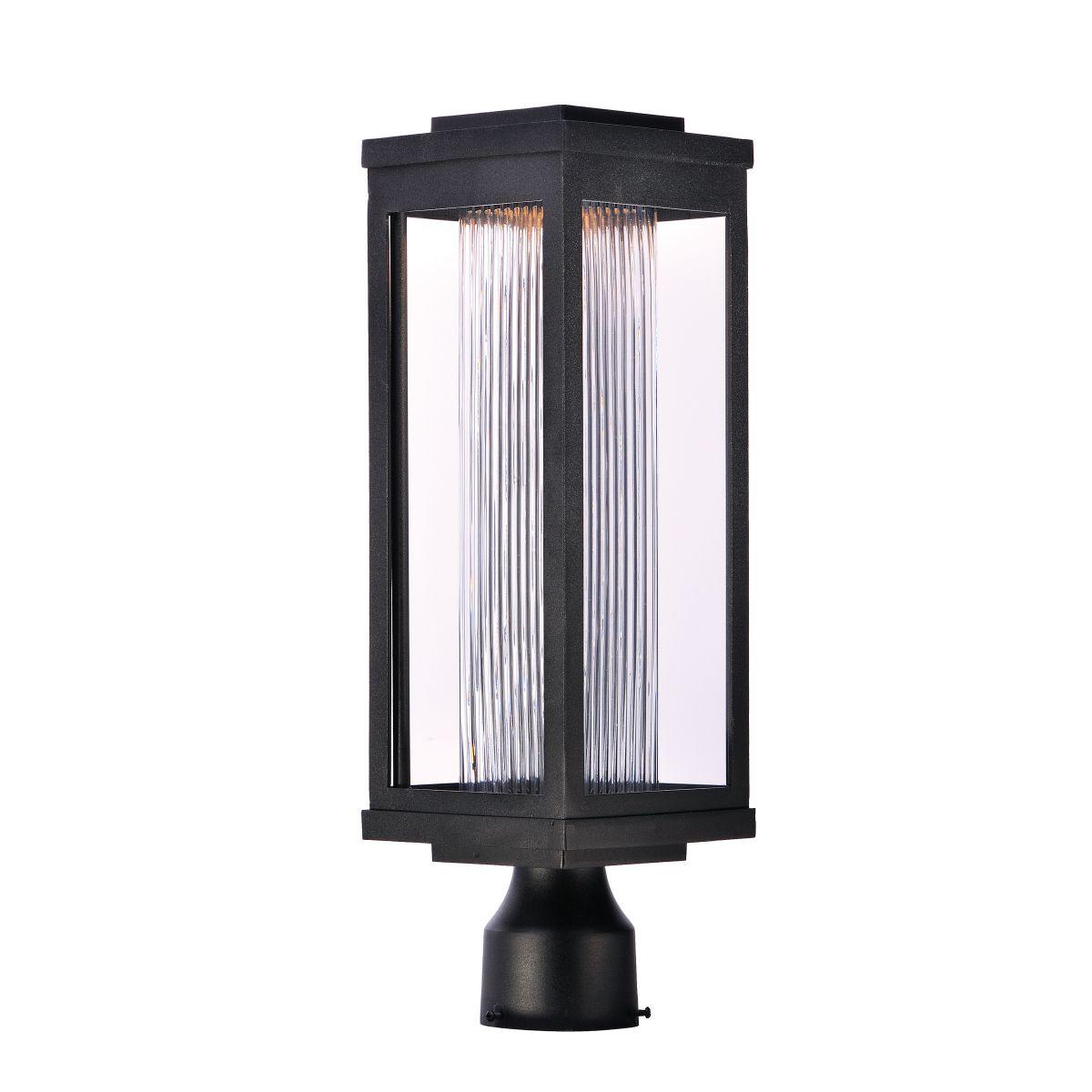 Salon LED 20 in. LED Lantern Head 840 Lumens 3000K Black - Bees Lighting