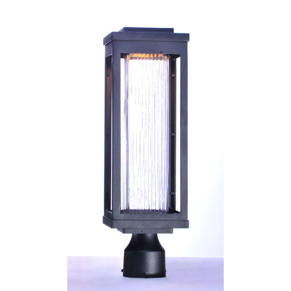 Salon LED 20 in. LED Lantern Head 840 Lumens 3000K Black - Bees Lighting