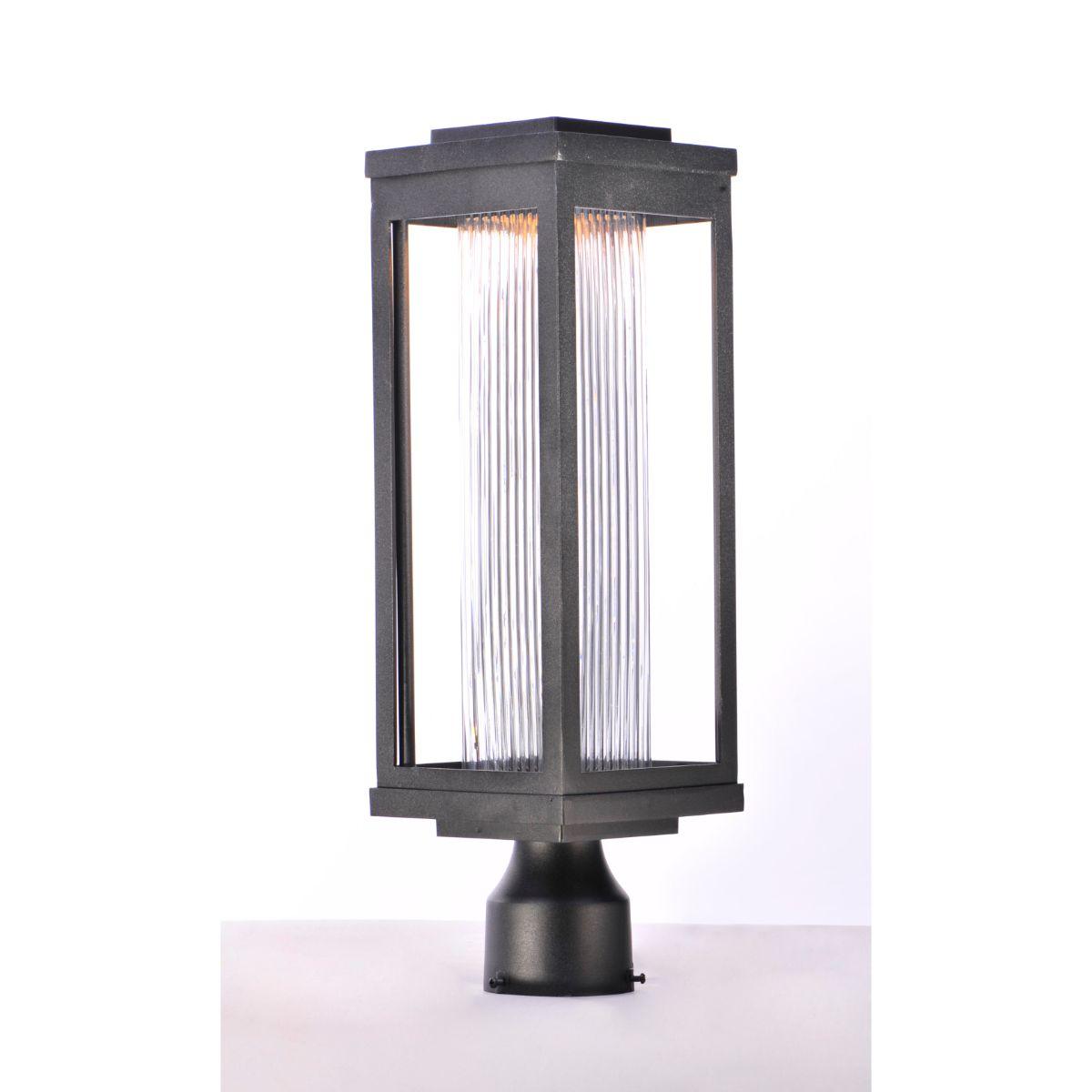 Salon LED 20 in. LED Lantern Head 840 Lumens 3000K Black - Bees Lighting