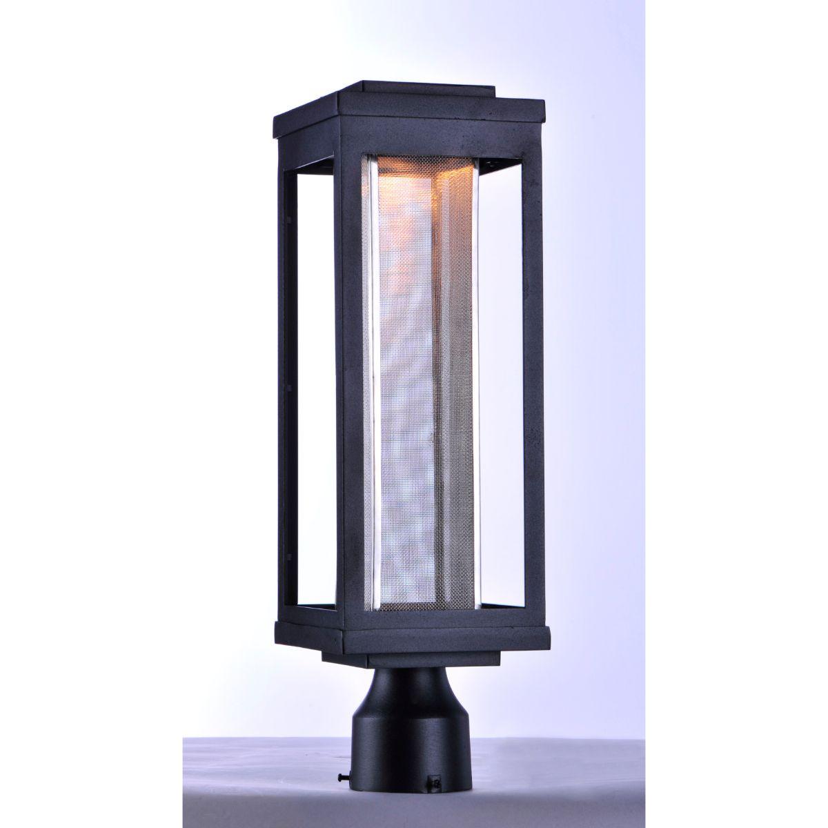 Salon LED 20 in. LED Lantern Head 840 Lumens 3000K Black - Bees Lighting