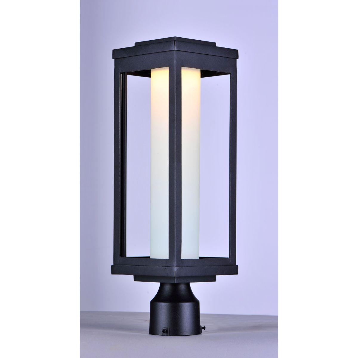 Salon LED 20 in. LED Lantern Head 840 Lumens 3000K Black - Bees Lighting