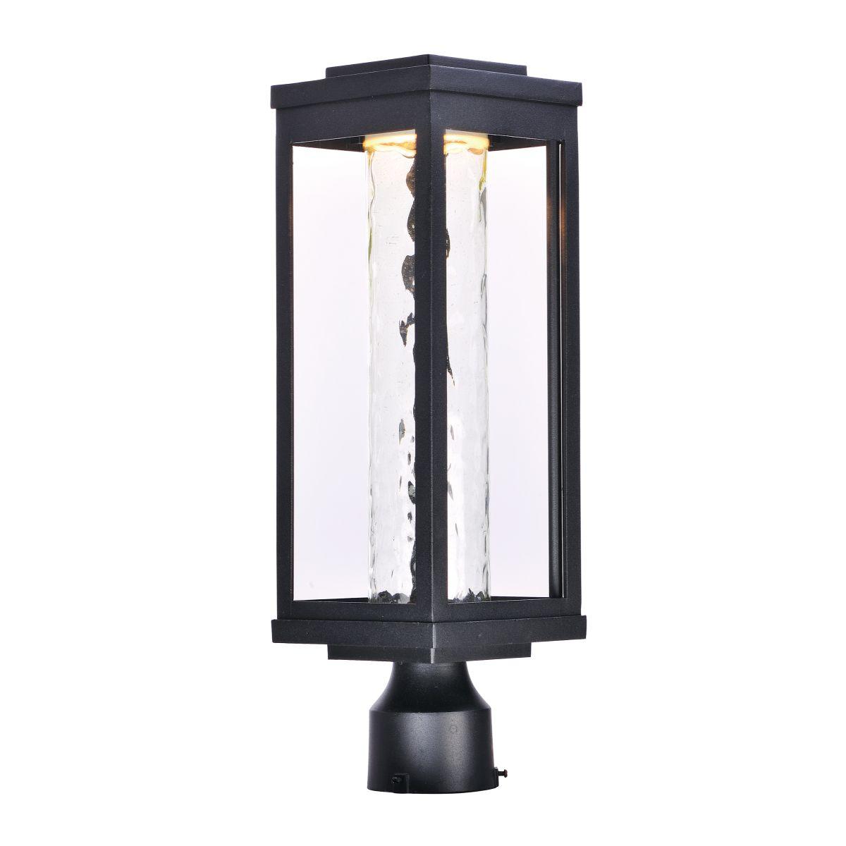 Salon LED 20 in. LED Lantern Head 840 Lumens 3000K Black - Bees Lighting