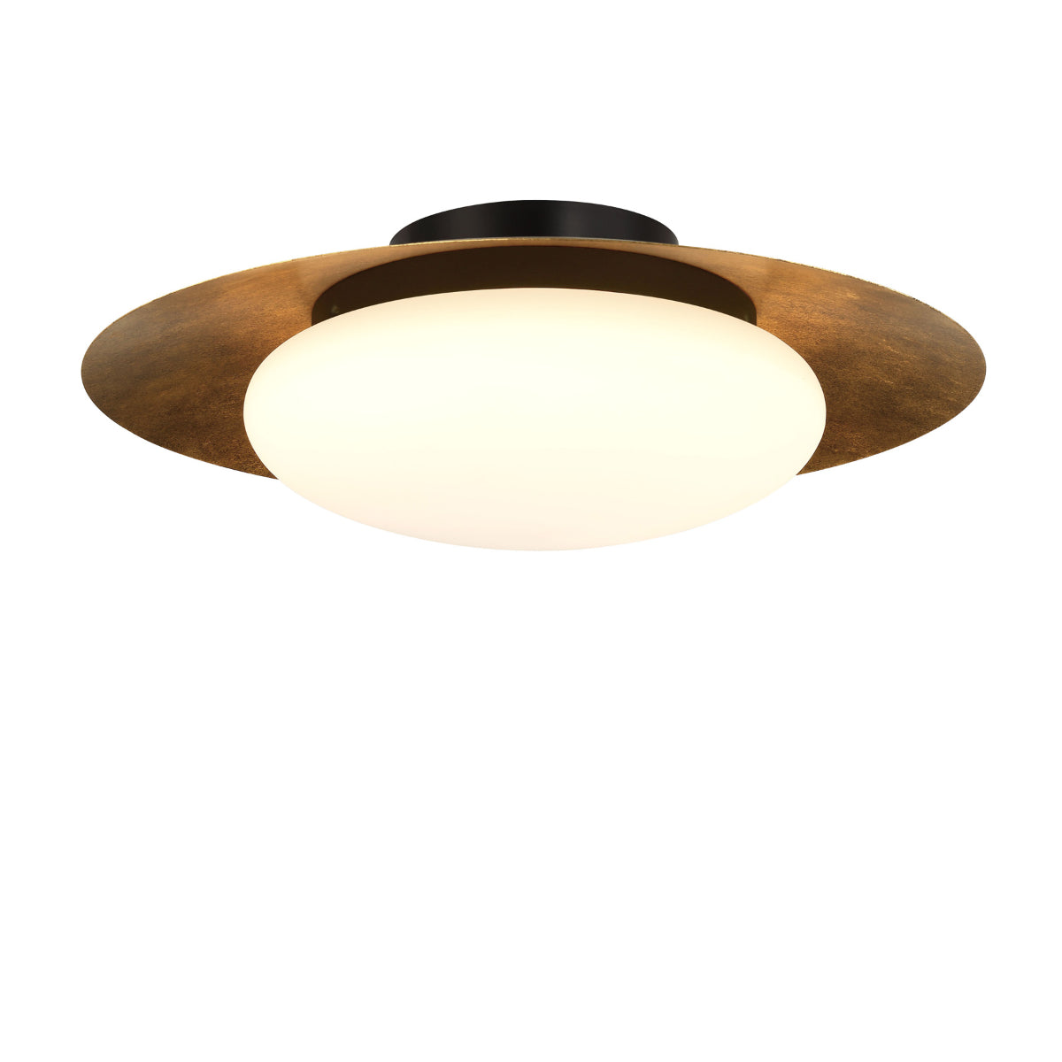 Zinola LED Flush Mount Gold Finish