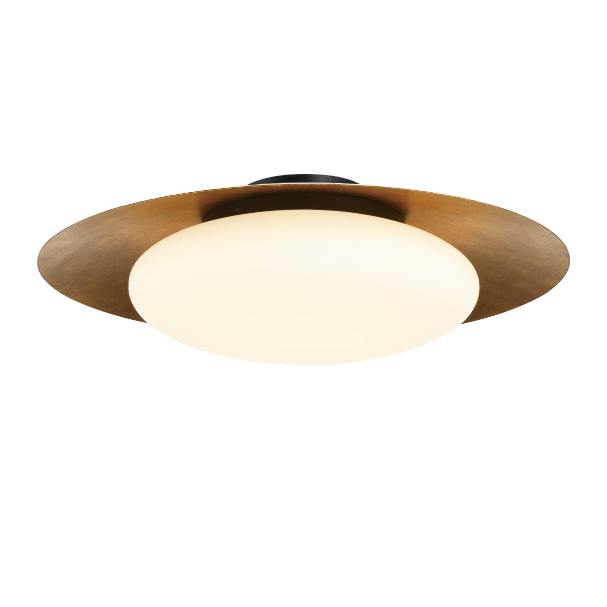 Zinola LED Flush Mount Gold Finish