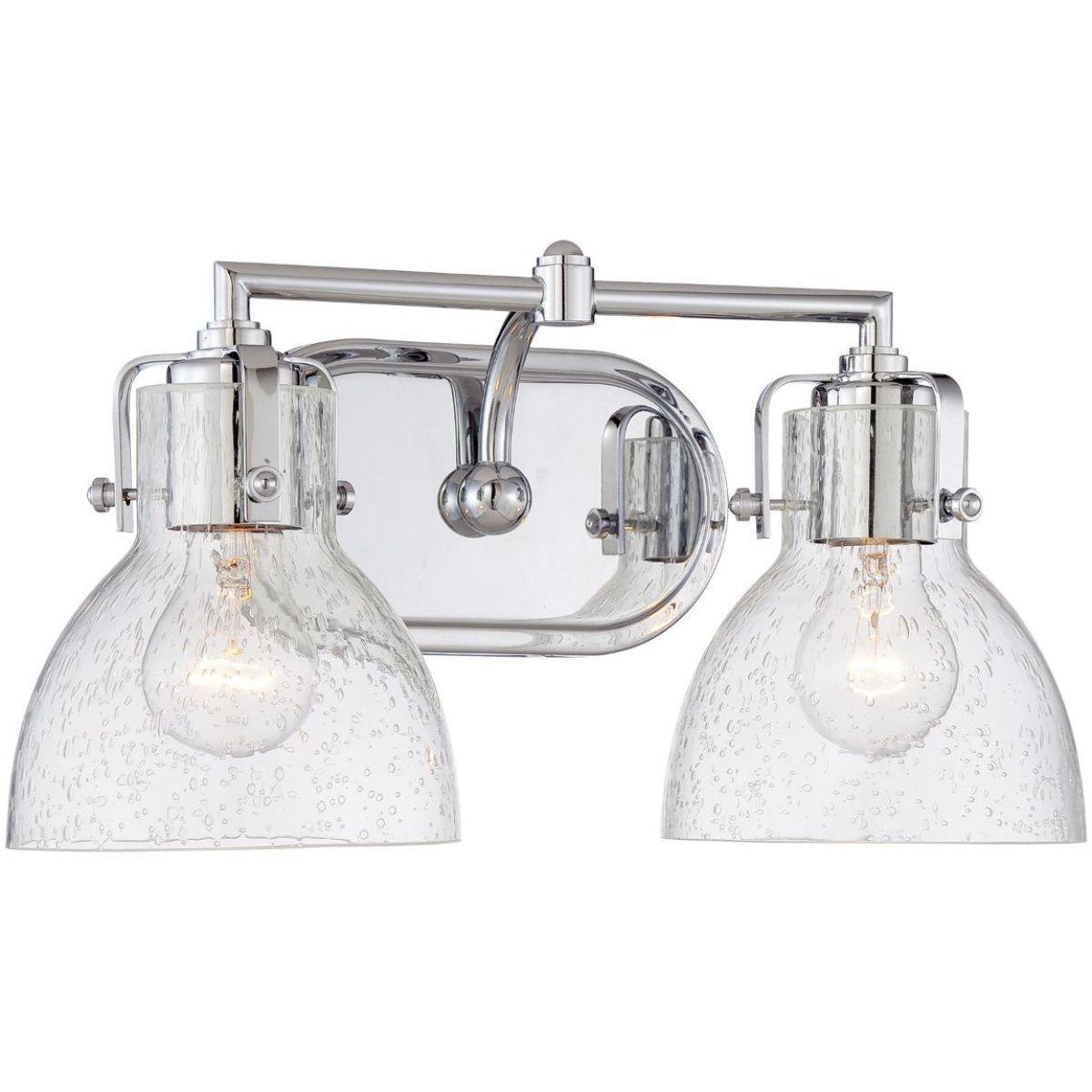 16 in. 2 Lights Vanity Light Chrome finish - Bees Lighting