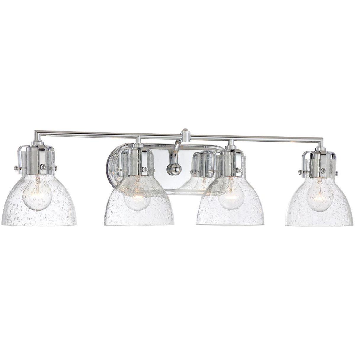 32 in. 4 Lights Vanity Light Chrome finish - Bees Lighting