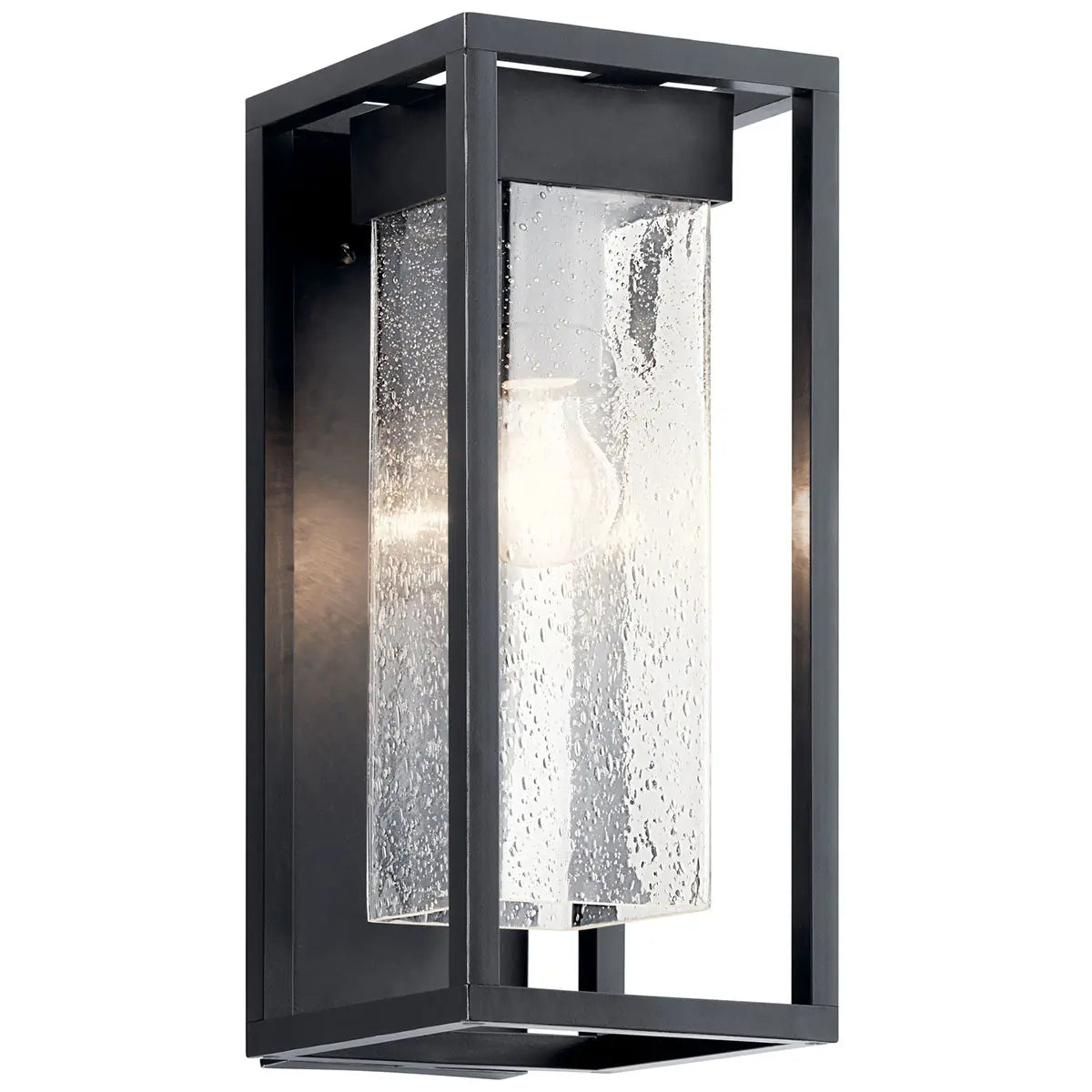 Mercer 16 in. Outdoor Wall Sconce Black Finish