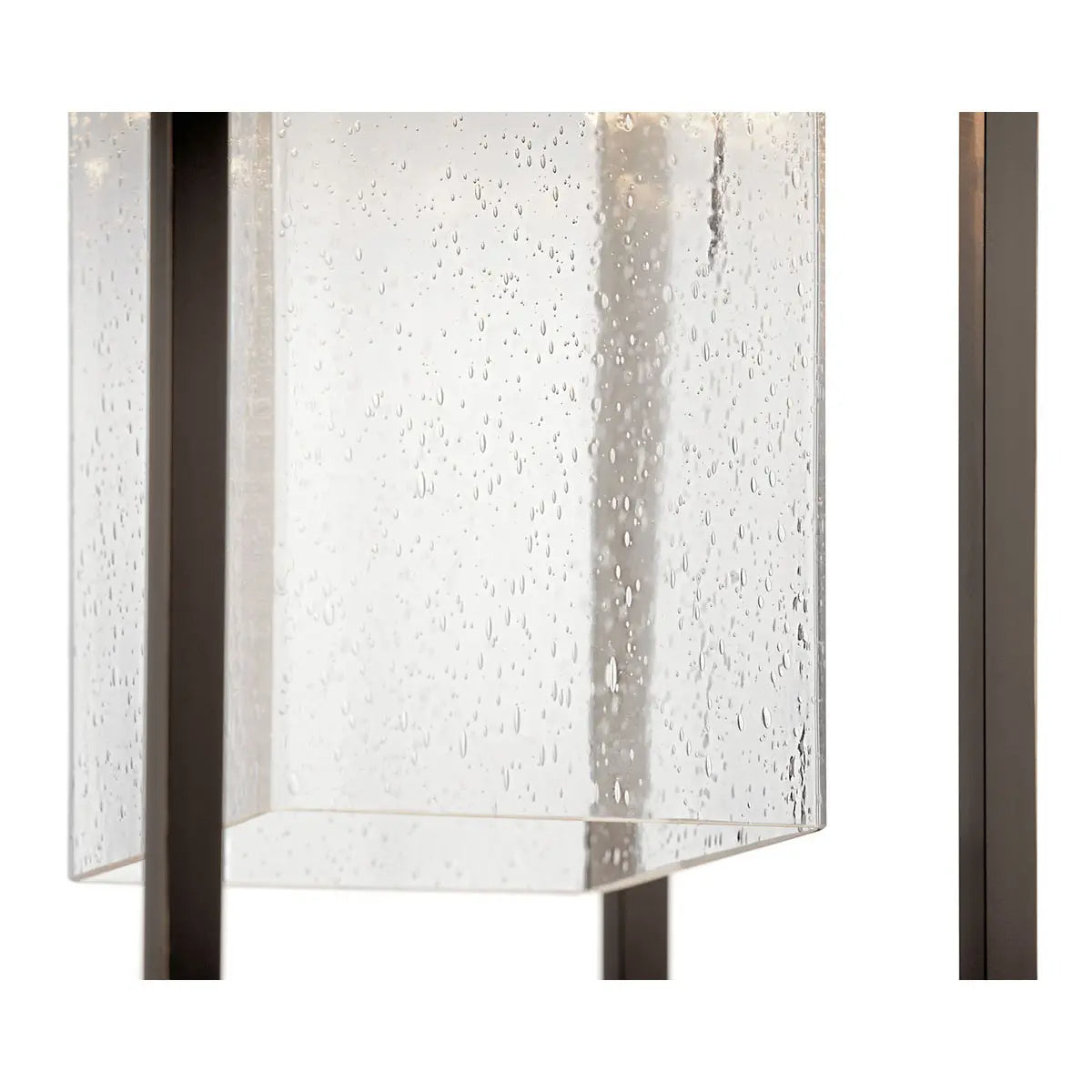 Mercer Rectangular Outdoor Pendant Light Bronze Finish