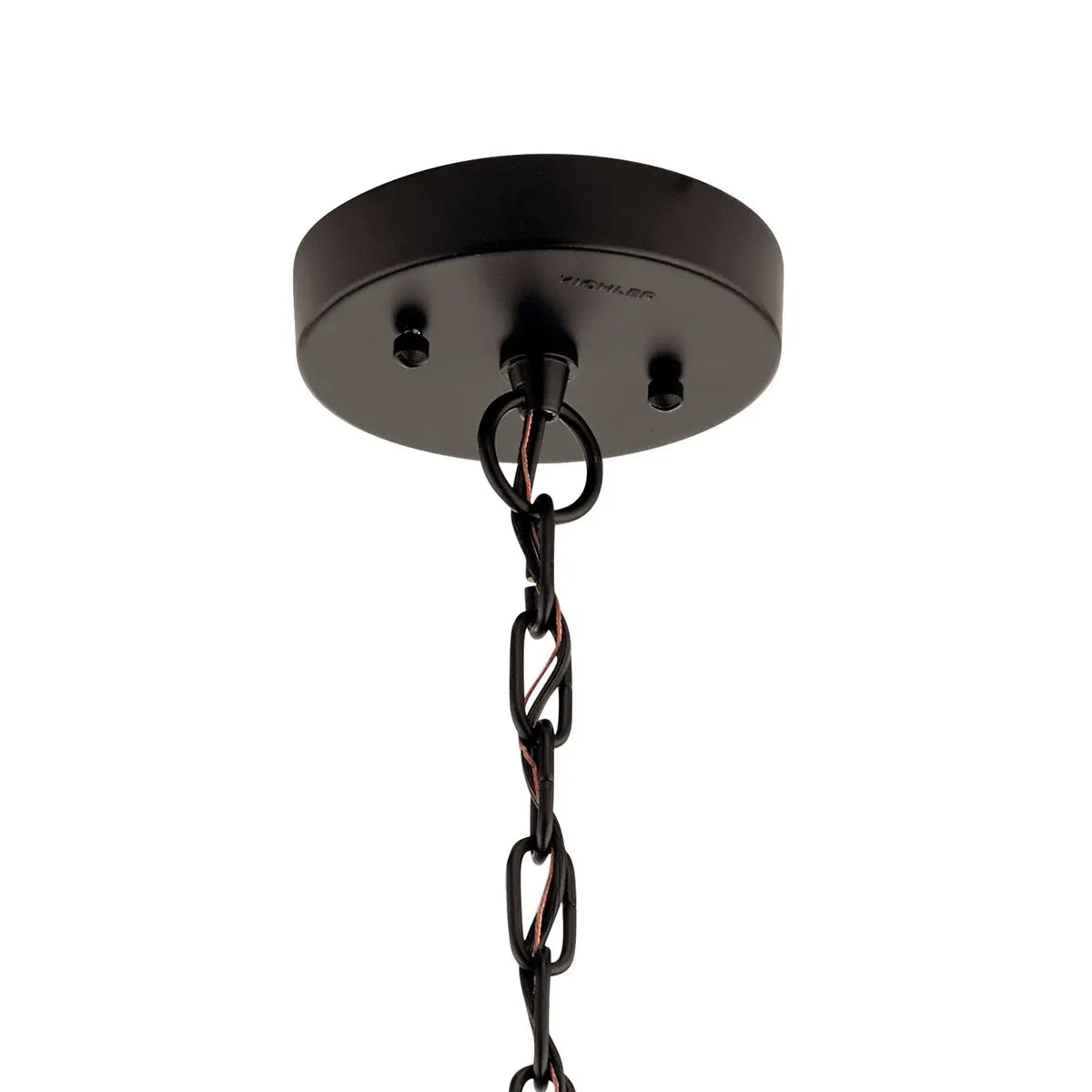 Mercer Rectangular Outdoor Pendant Light Bronze Finish