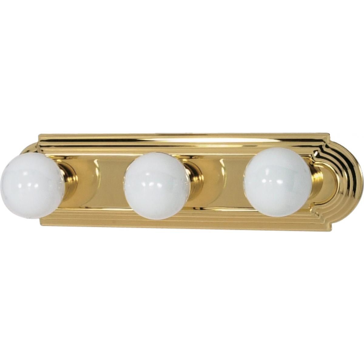 18 in. 3 Lights Bath Bar Gold Finish