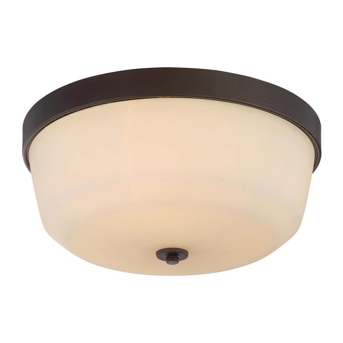 Laguna 15 in. 3 Lights Flush Mount Light Aged Bronze Finish - Bees Lighting