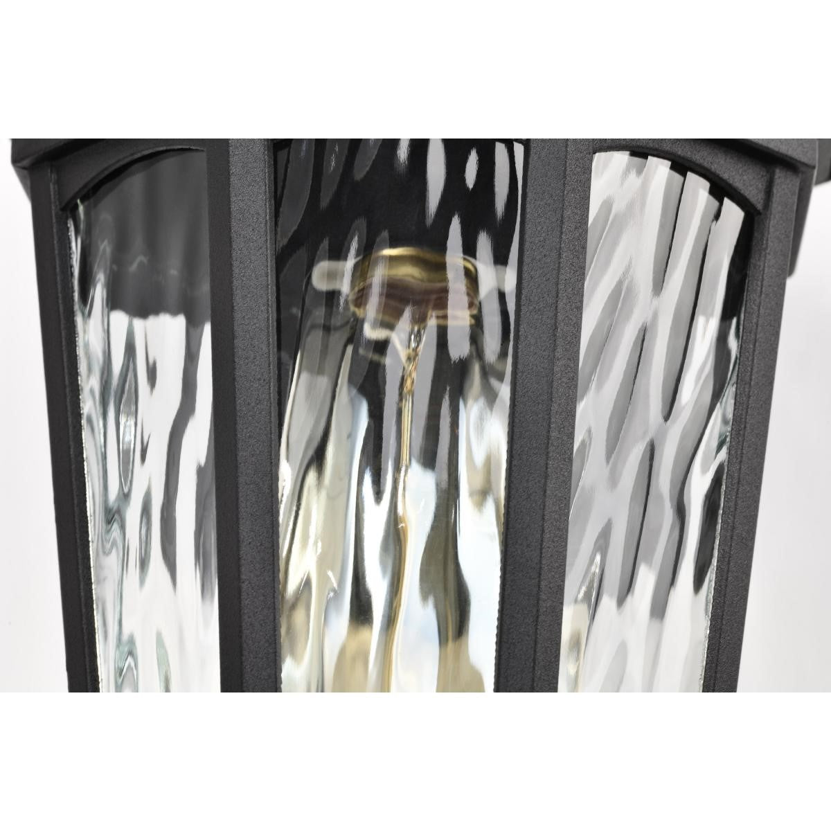 East River 12" Outdoor Wall Light, Matte Black Finish