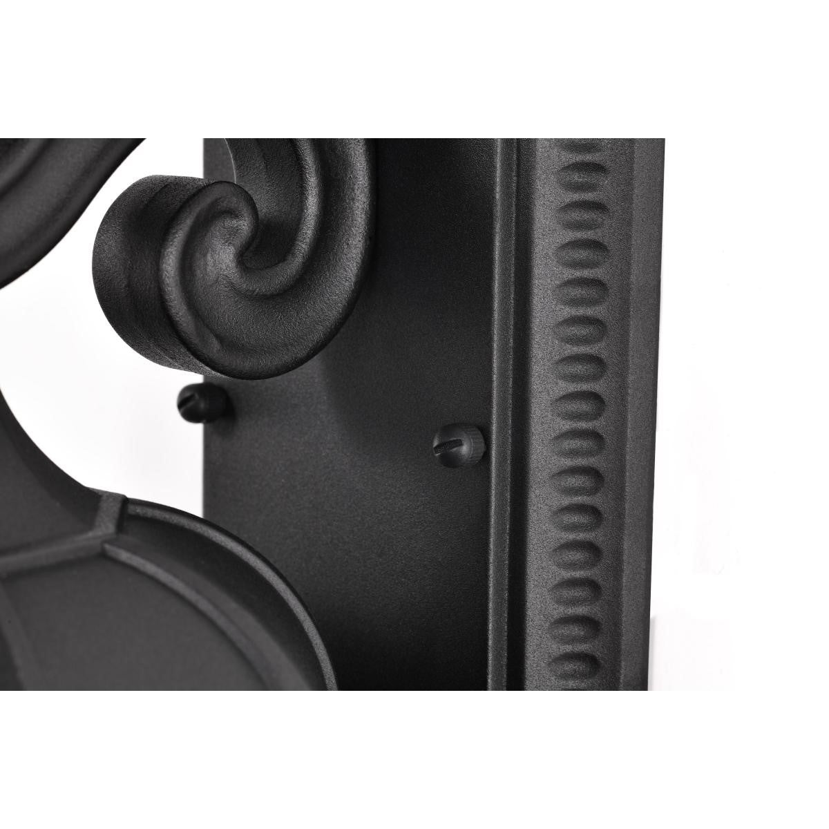 East River 16" Outdoor Wall Light, Matte Black Finish