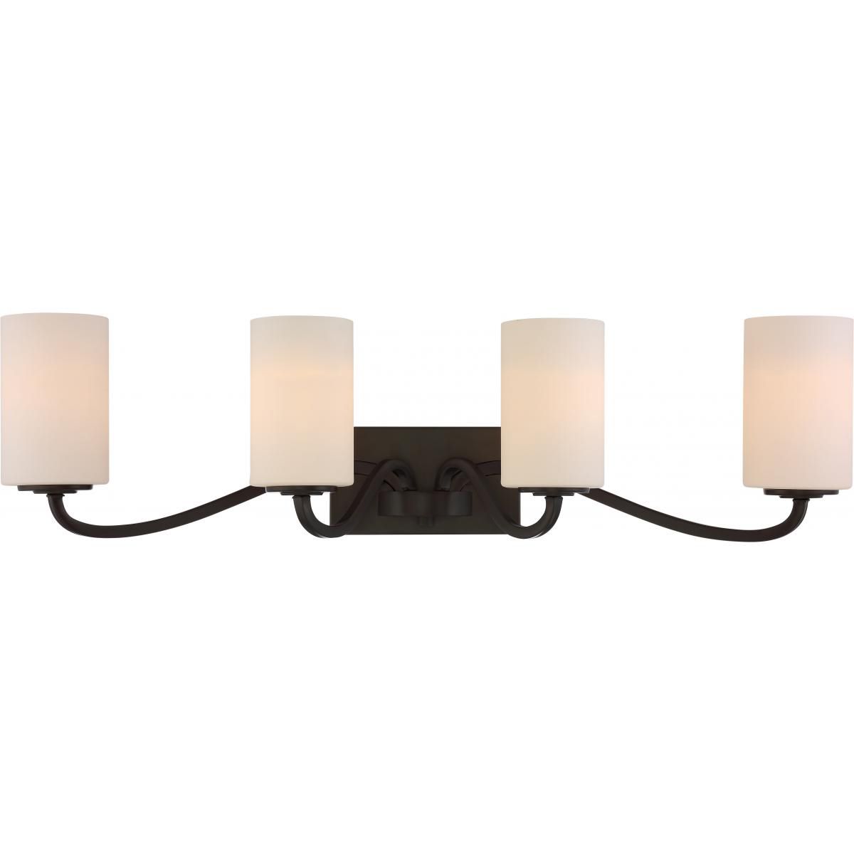 Willow 34 in. 4 Lights Vanity Light Bronze Finish