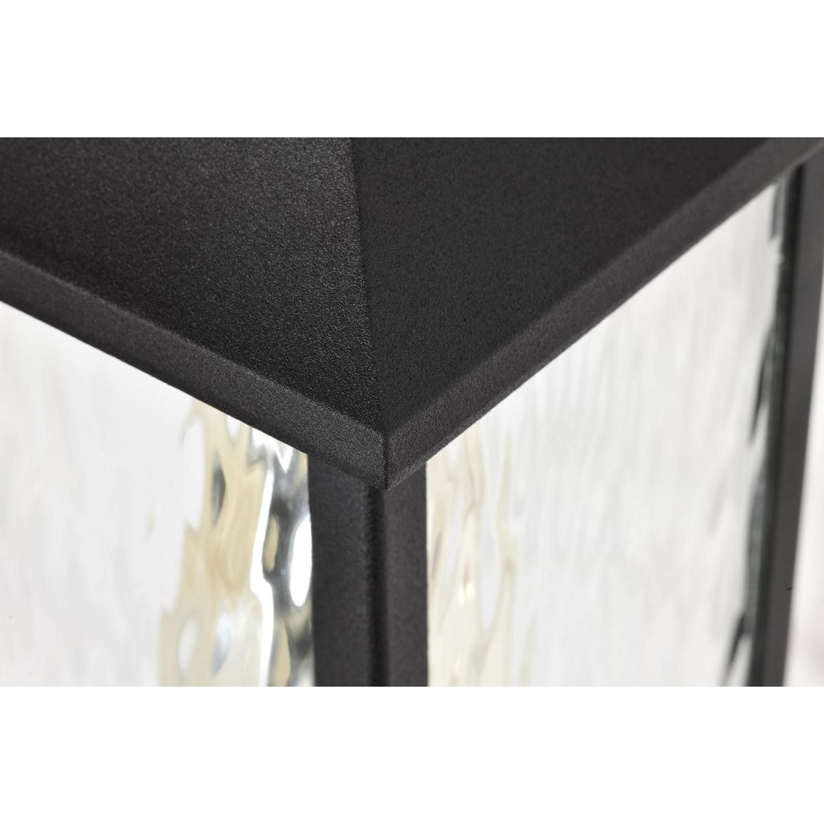 Austen 13" Outdoor Wall Light, Matte Black Finish