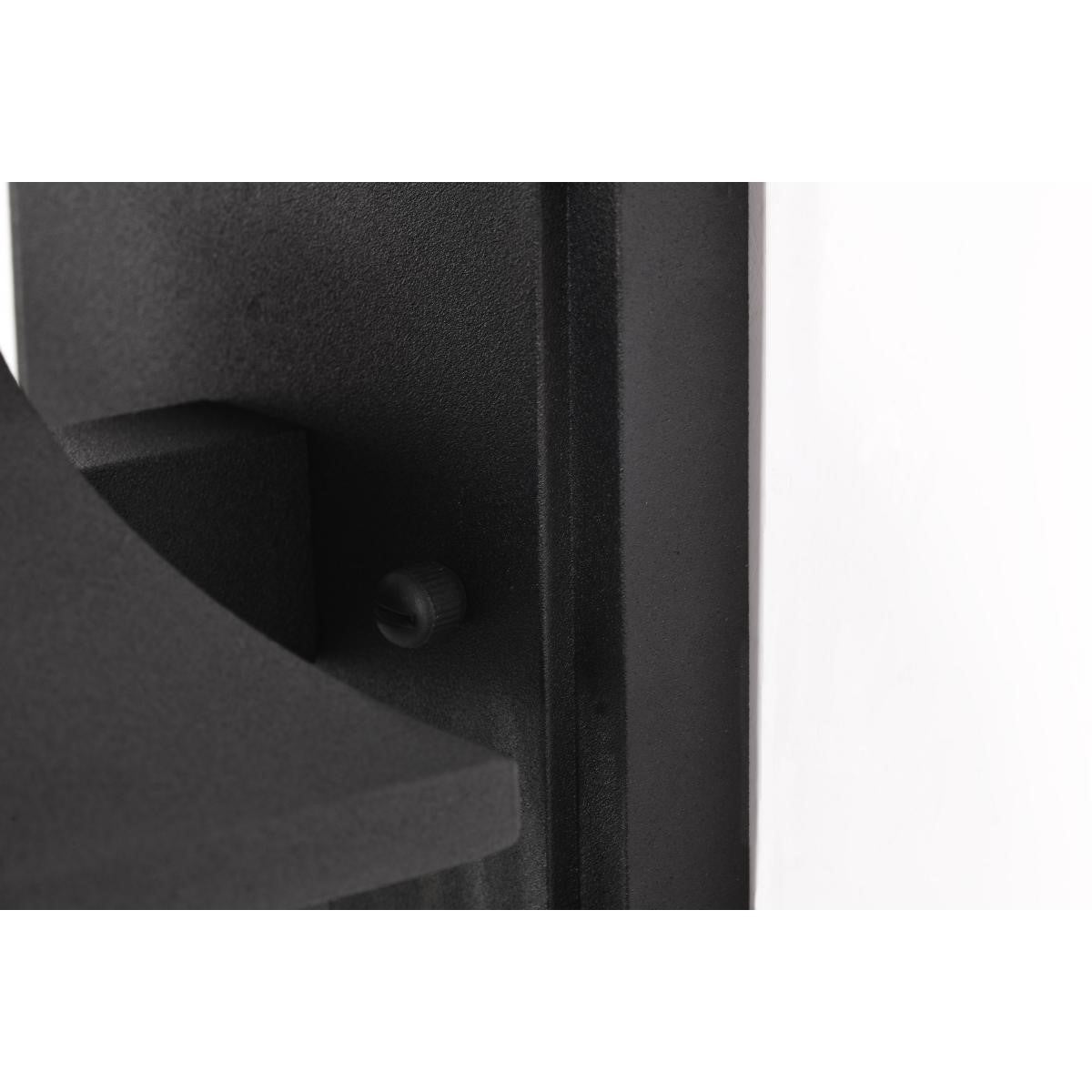 Austen 13" Outdoor Wall Light, Matte Black Finish