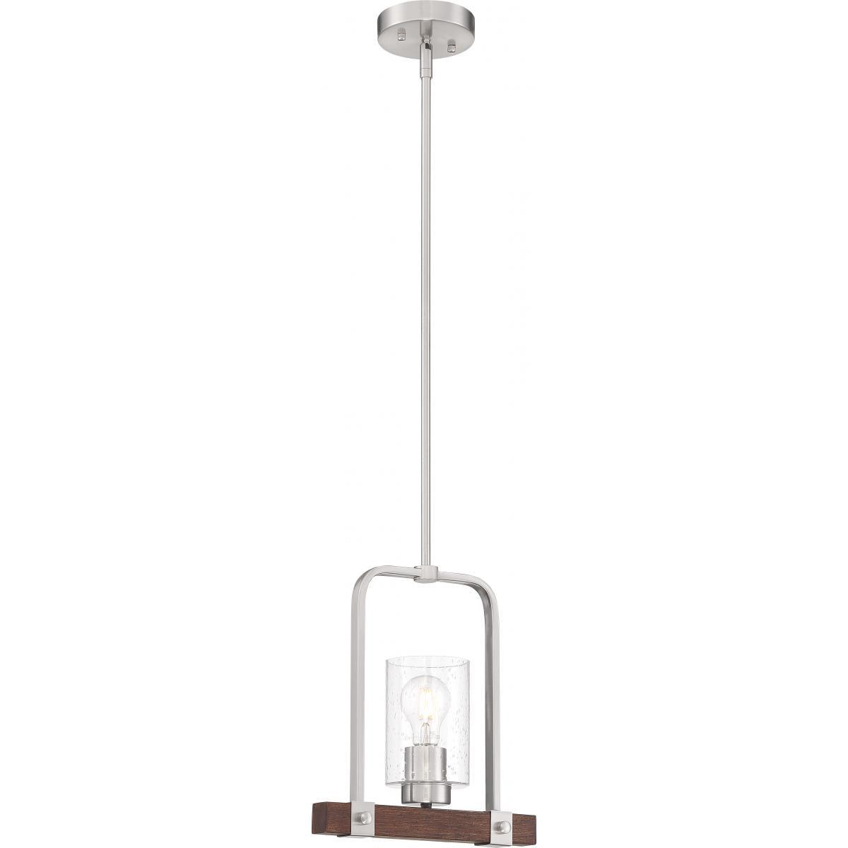 Arabel 11 in. Pendant Light Nickel Finish - Bees Lighting