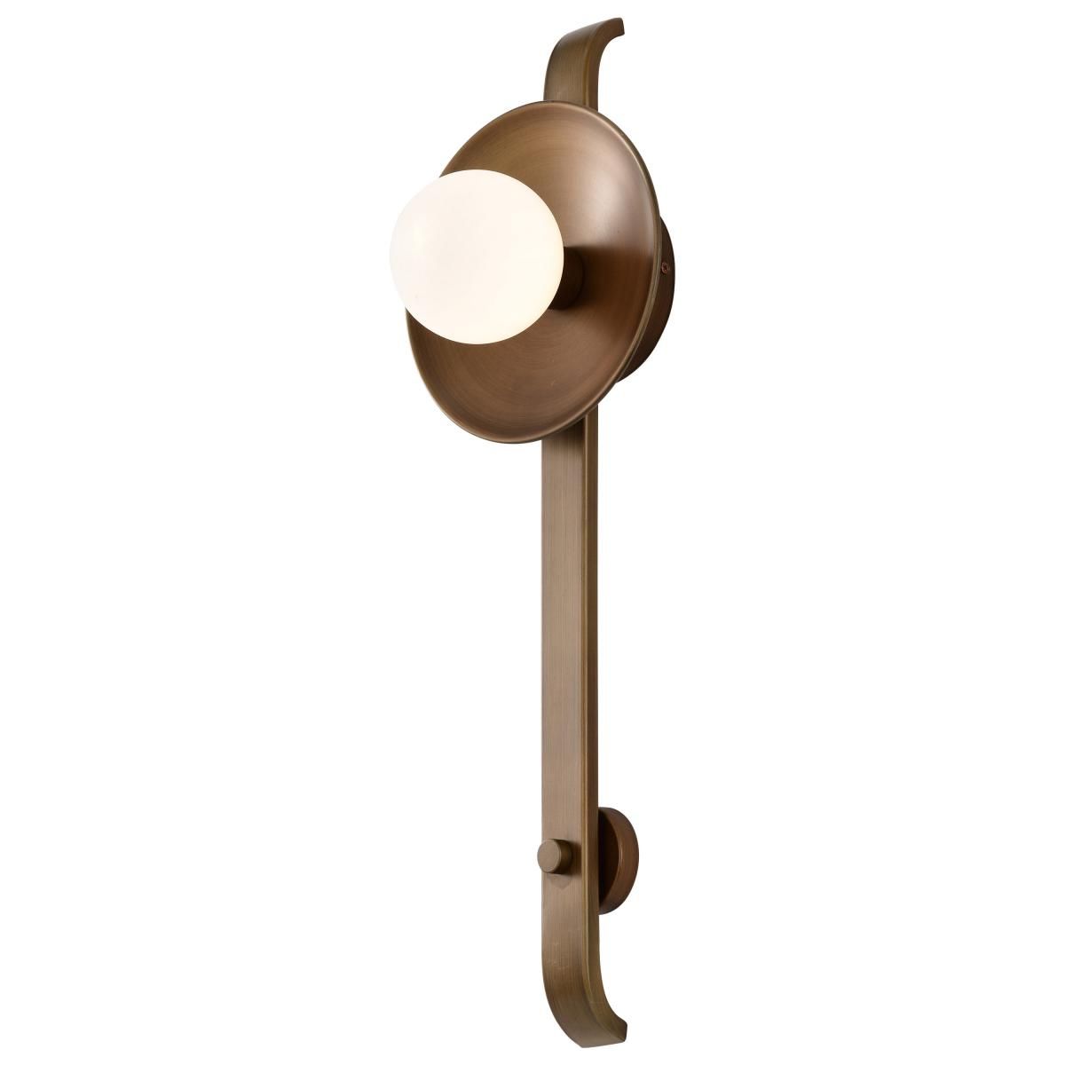 Colby 24 in. Wall Sconce Natural Brass Finish