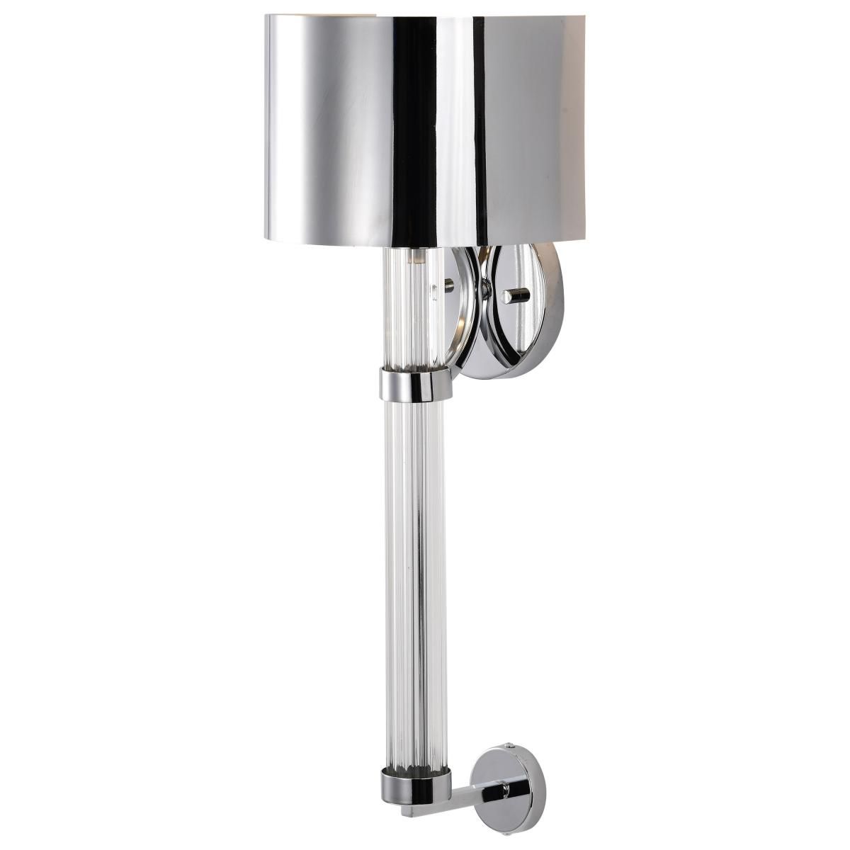 Teagon 23 in. Wall Sconce Polished Nickel Finish