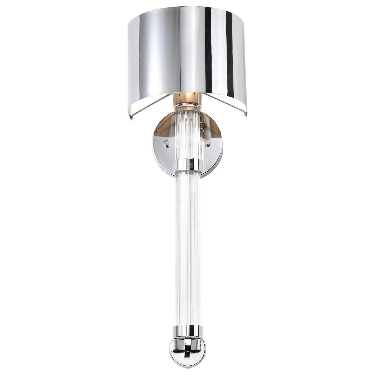 Teagon 23 in. Wall Sconce Polished Nickel Finish