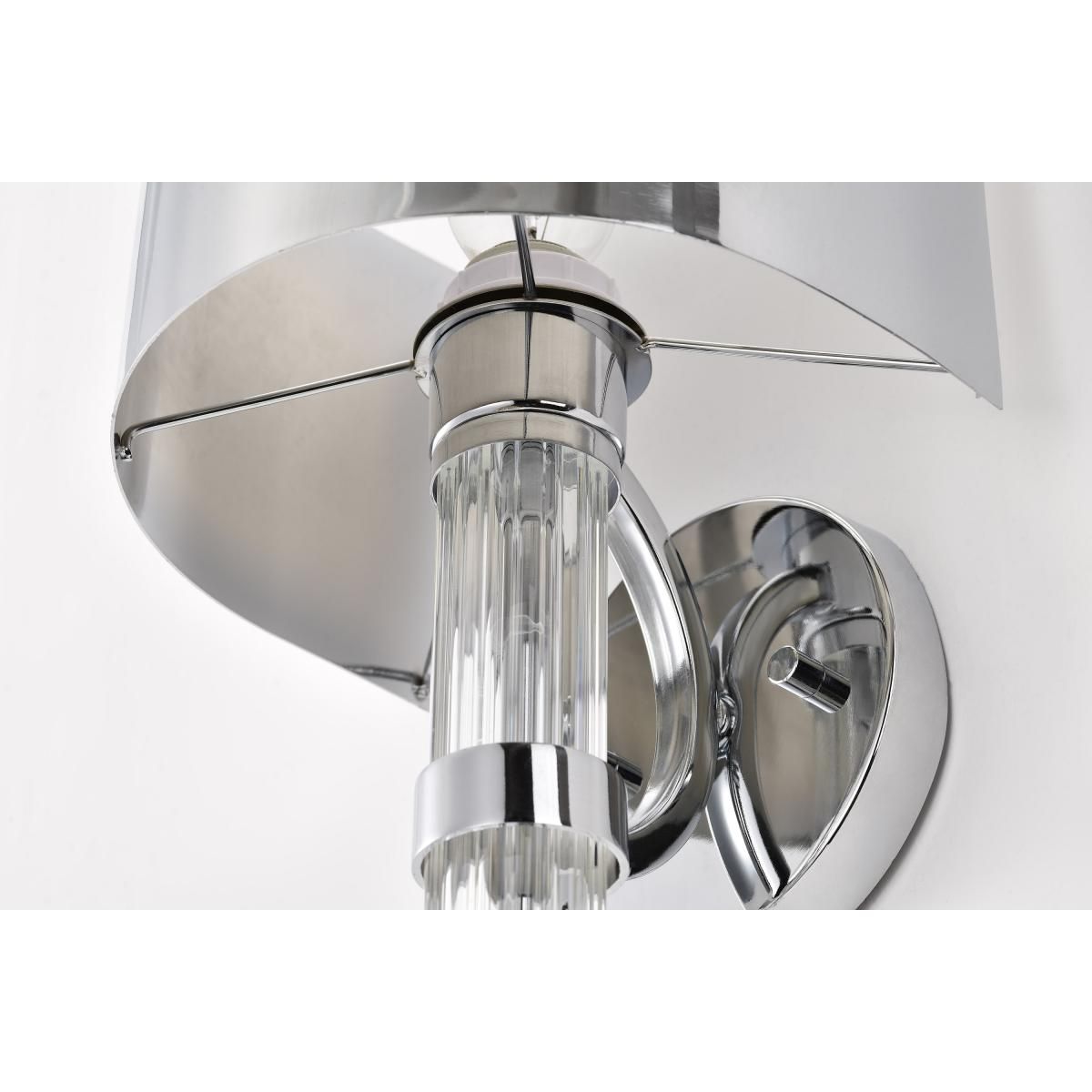 Teagon 23 in. Wall Sconce Polished Nickel Finish