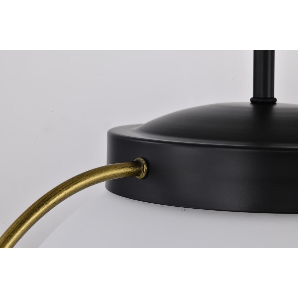 Lakeshore 13 in. Pendant Light Matte Black Finish